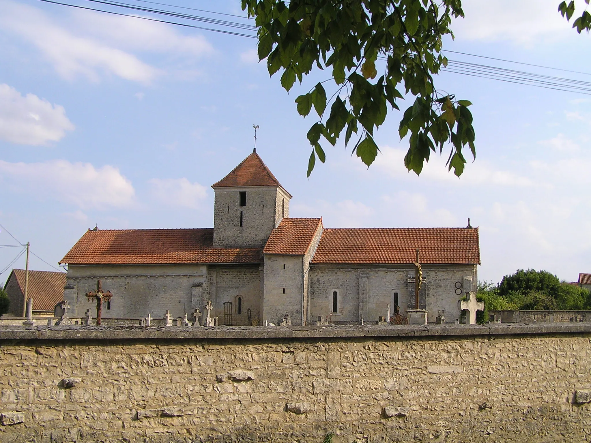 Photo showing: église de la Faye (ancien prieuré, Saint-Vincent), Charente, France