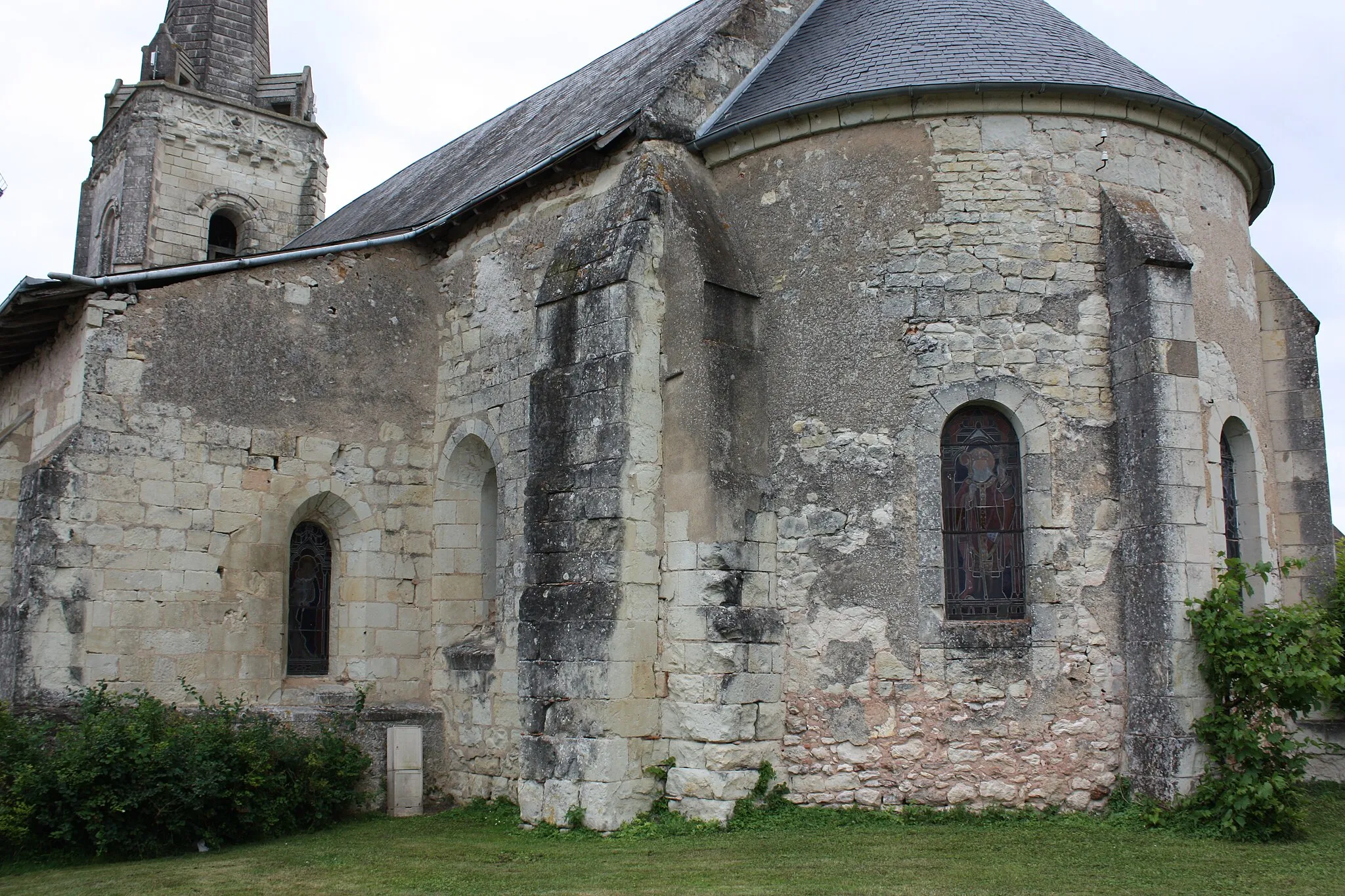 Photo showing: Chenevelles - Eglise Saint-Remy
L'abside