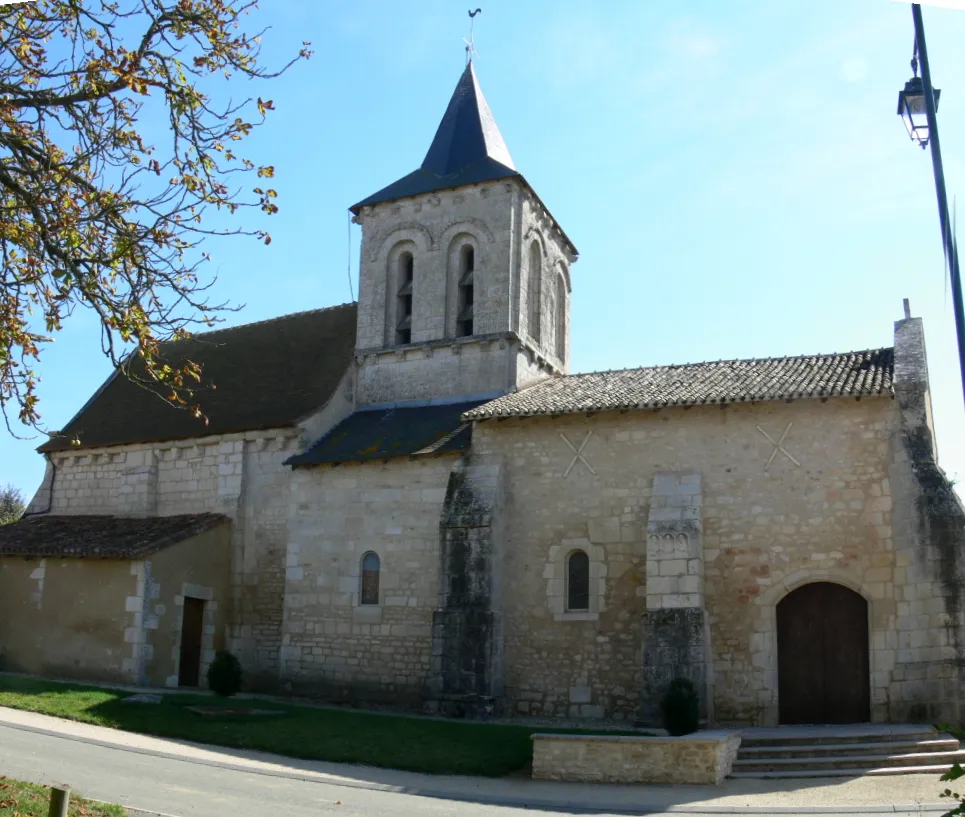 Photo showing: Église Saint-Martin de Pouillé