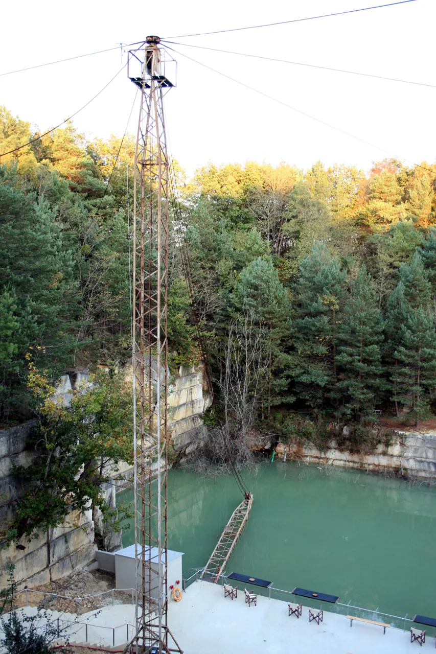 Photo showing: Carrière de Normandoux à Tercé ( Vienne )