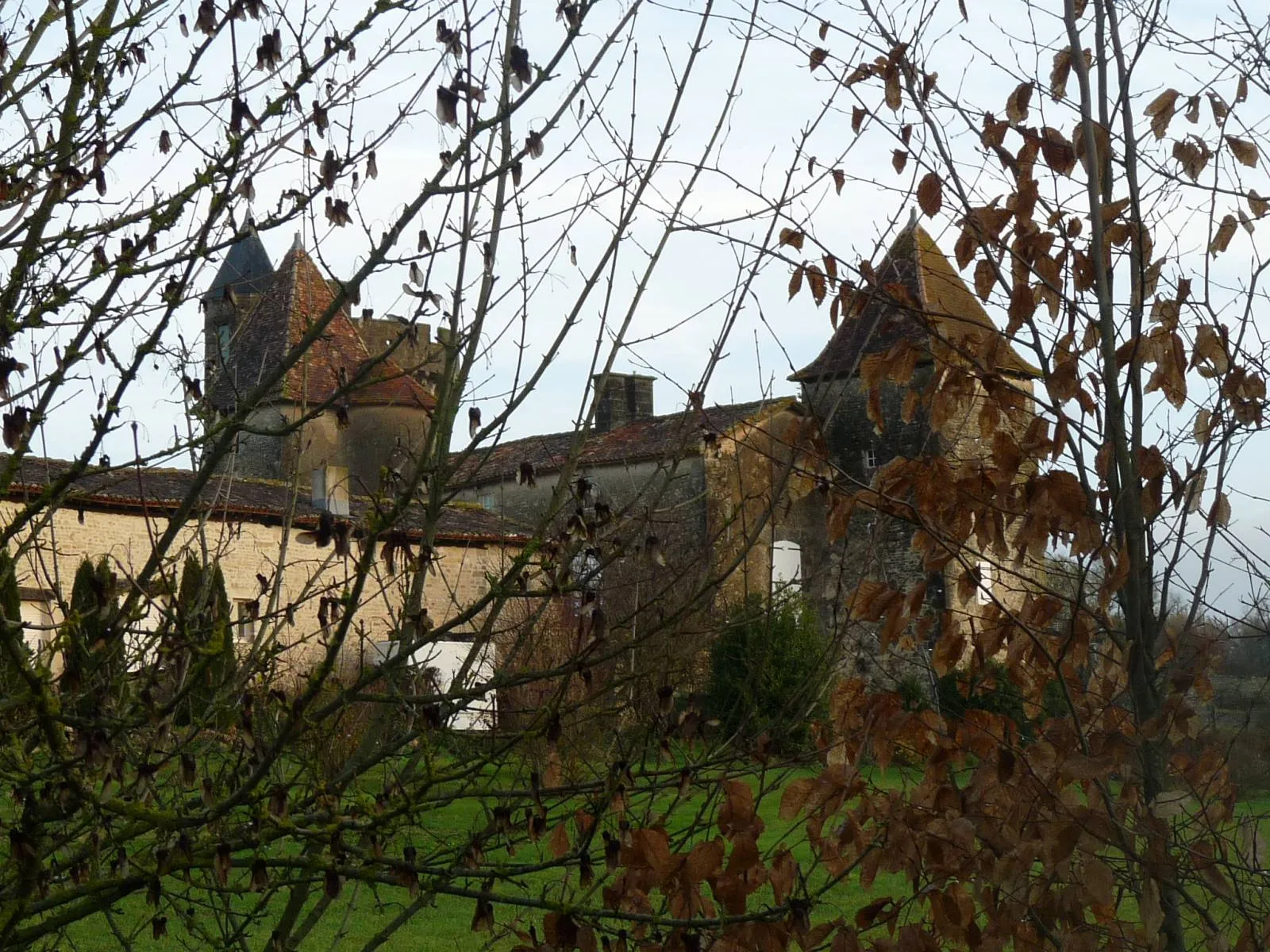 Photo showing: château de la Barre, Villejoubert (16), France