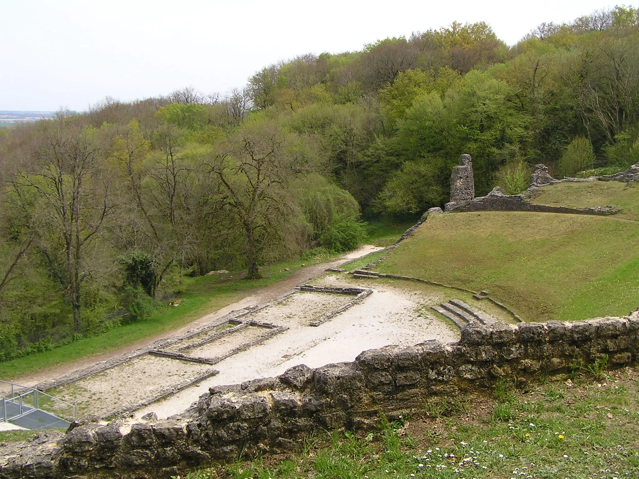 Photo showing: théâtre gallo-romain des Bouchauds