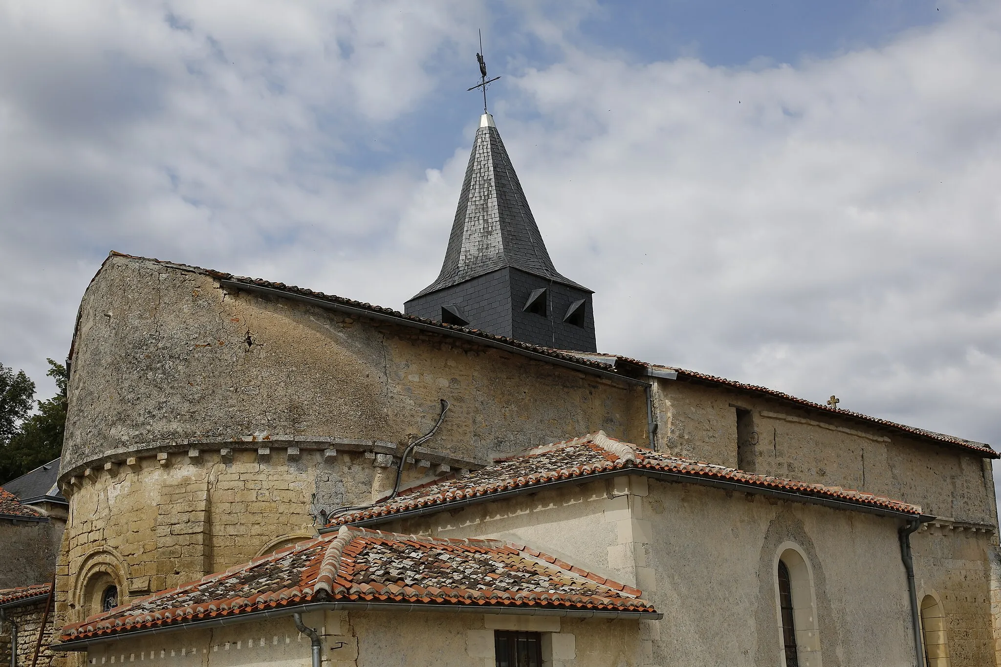 Photo showing: Église Saint-Jean-Baptiste de Chiré-en-Montreuil.