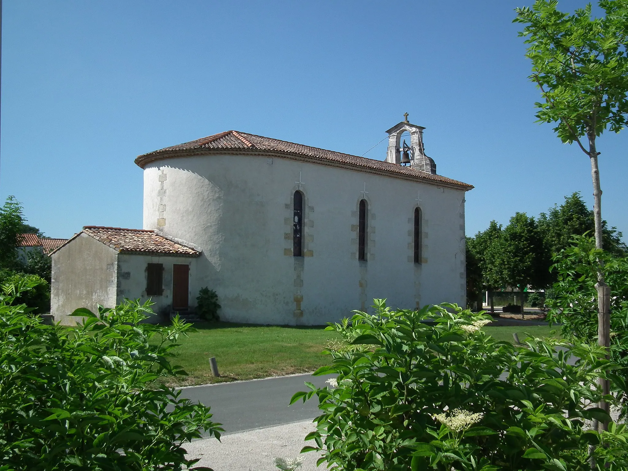 Photo showing: L'église de Saint-Augustin-sur-Mer