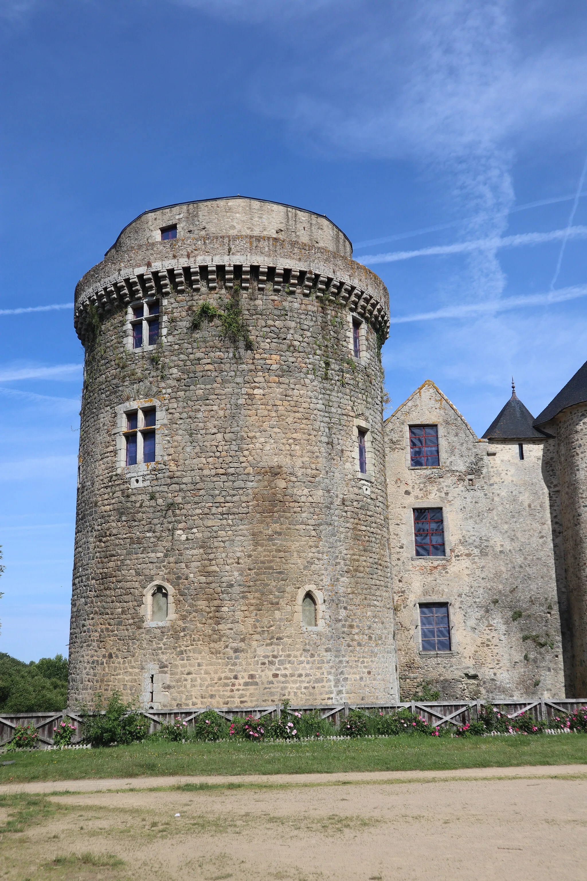 Photo showing: Château de Saint-Mesmin à Saint-André-sur-Sèvre (79).