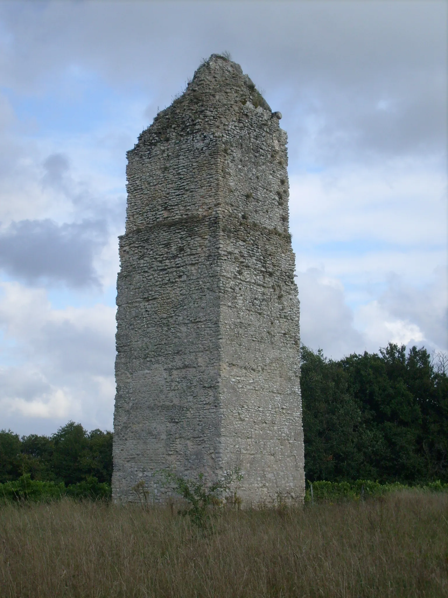 Photo showing: La tour romaine de Pirelonge