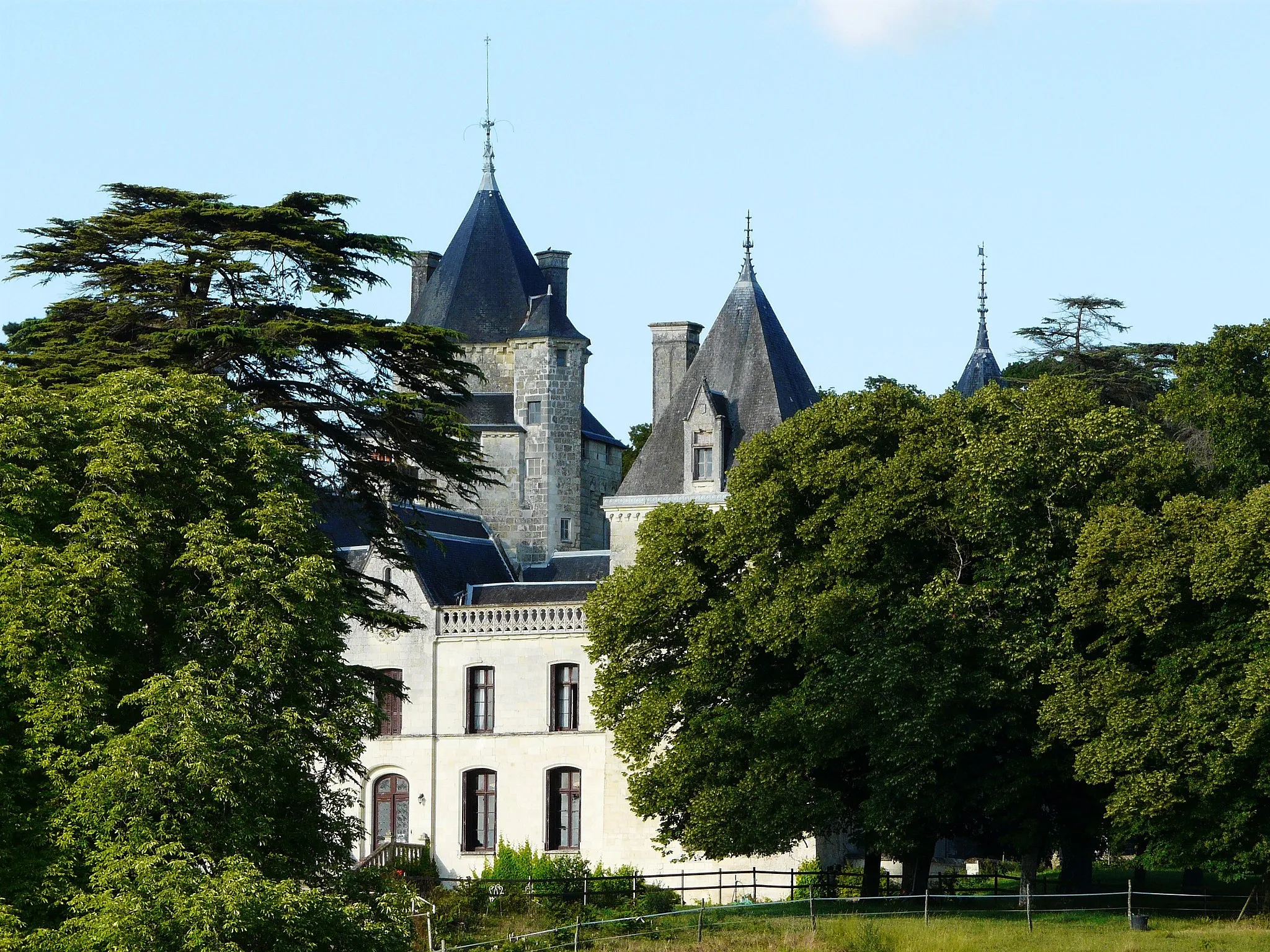 Photo showing: Le château de Ternay, Vienne, France