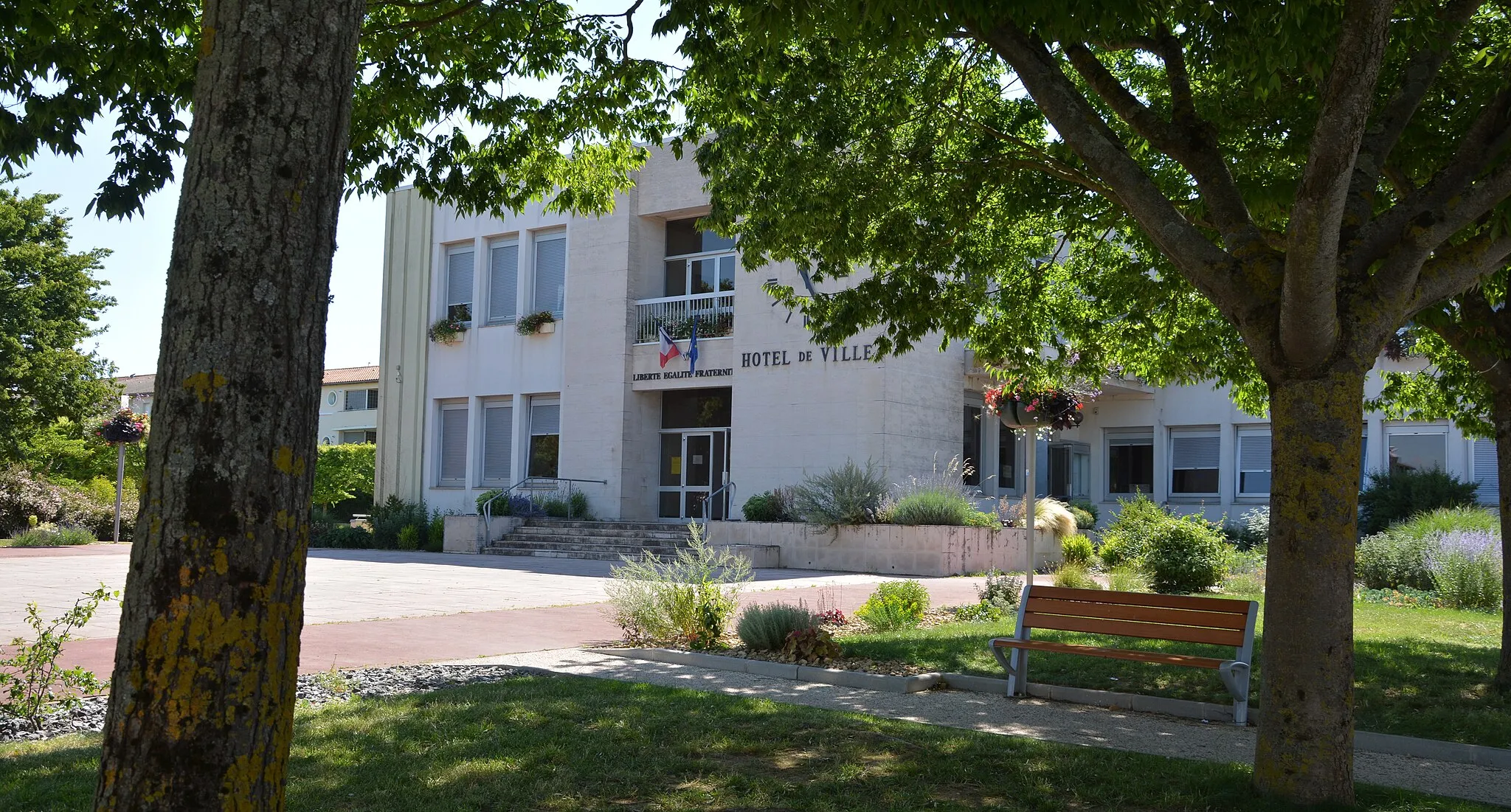 Photo showing: Hôtel de ville en juin 2018