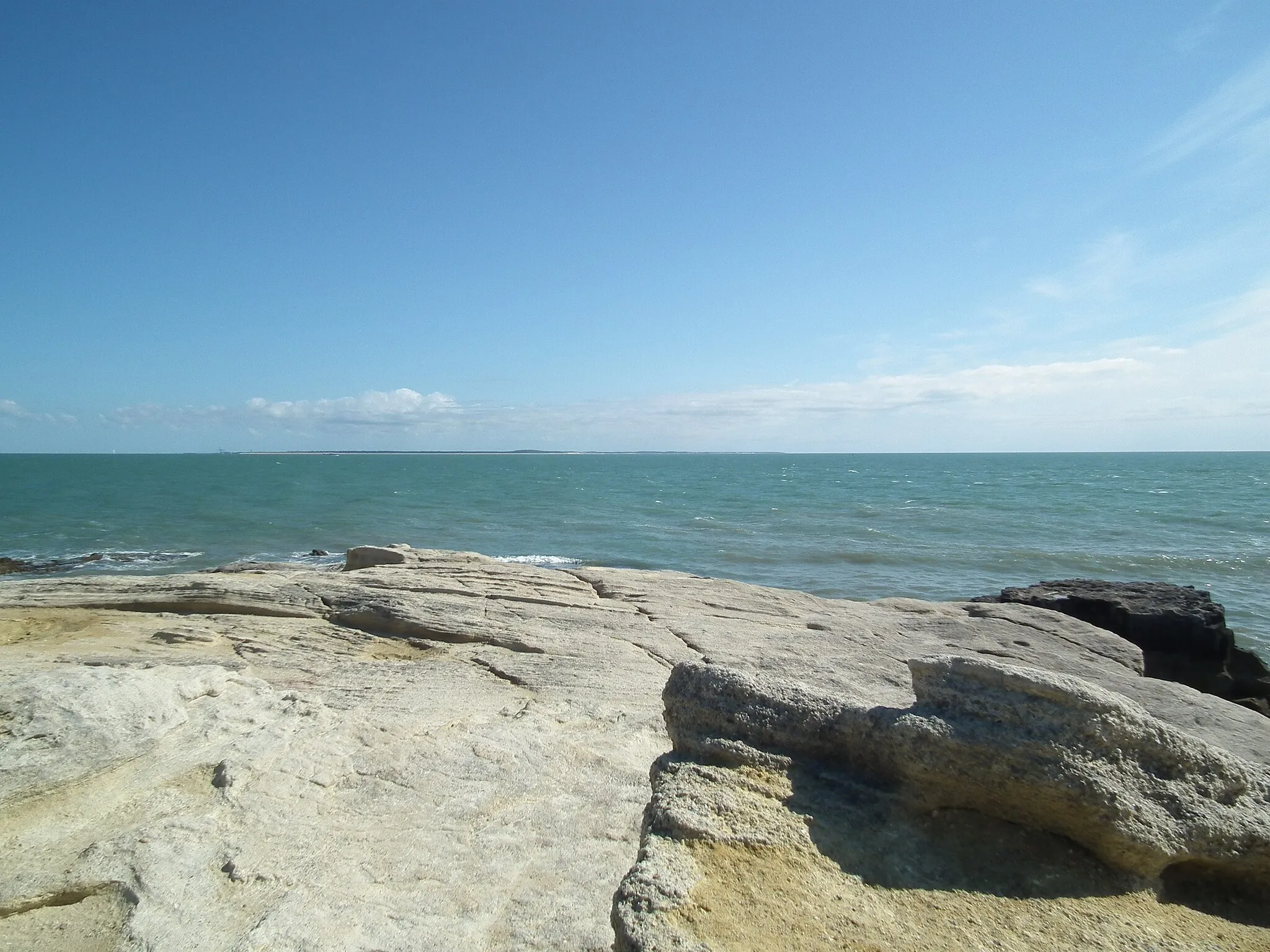 Photo showing: L'embouchure de la Gironde à Saint-Palais-sur-Mer