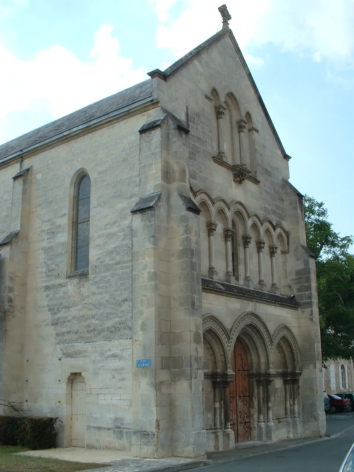 Photo showing: ancienne chapelle bénédictine de St Jean d'Angely