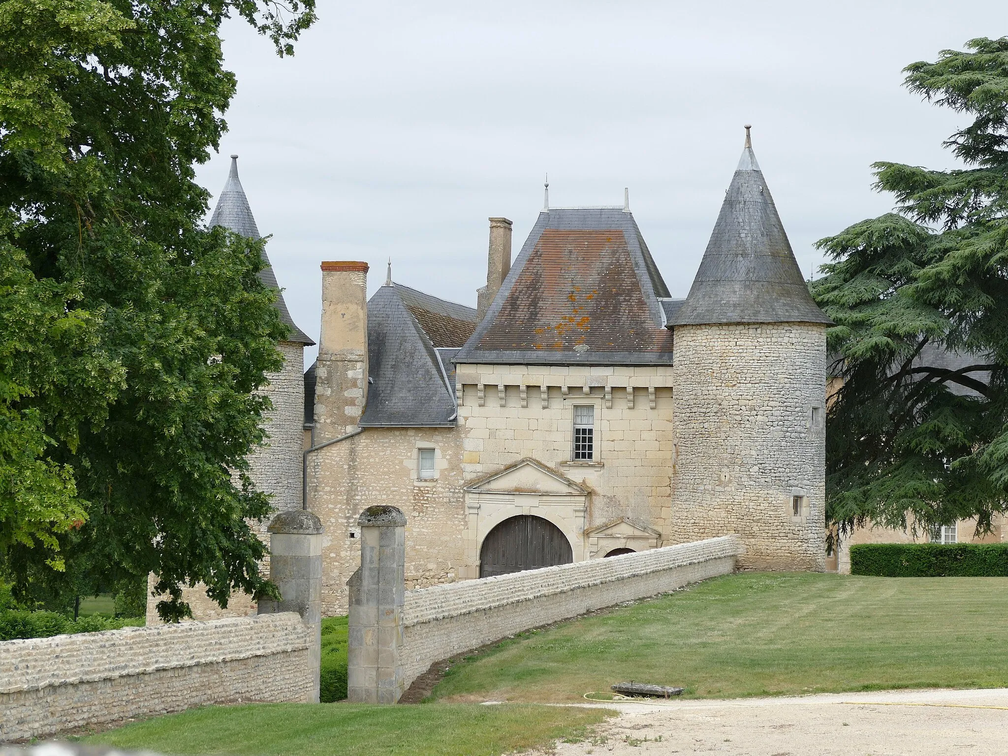 Photo showing: Château de Vayres in Saint-Georges-lès-Baillargeaux (Vienne, Poitou-Charentes, France).