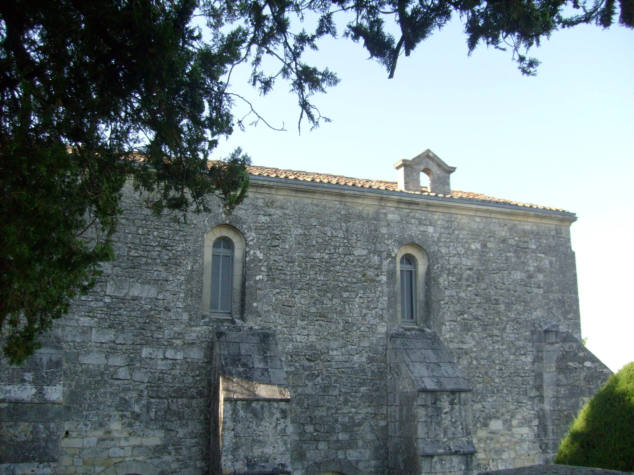 Photo showing: La chapelle Saint-Gilles à Pons (actuel musée archéologique)