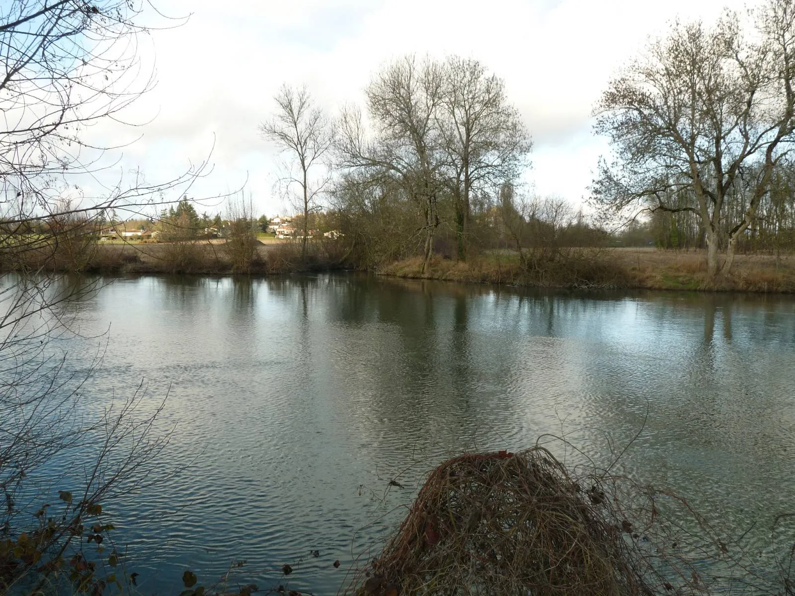 Photo showing: confluent de l'Argence et de la Charente vue de St-Yrieix (Charente), France