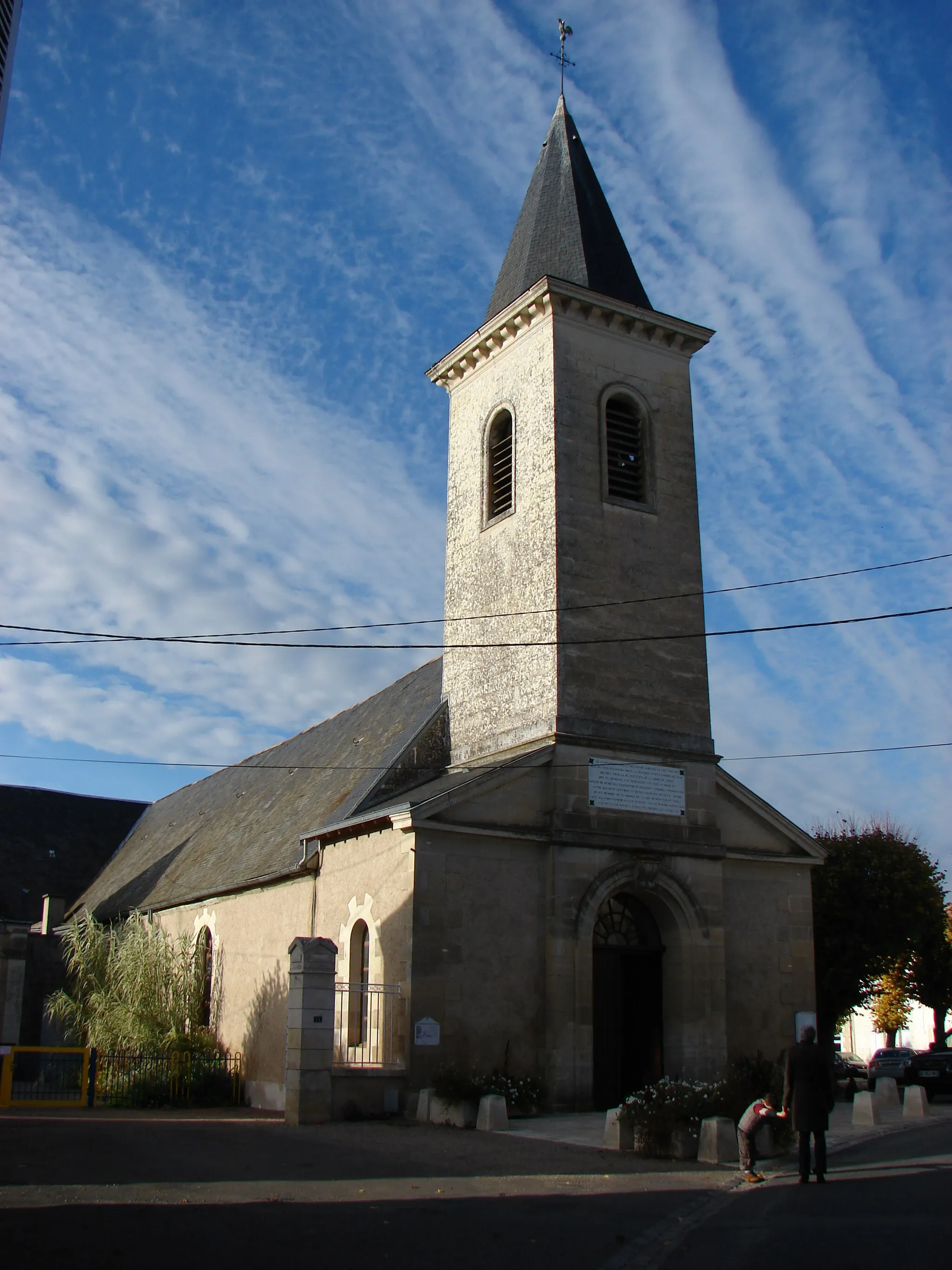 Photo showing: Église Eglise Ste Croix de Migné-Auxances