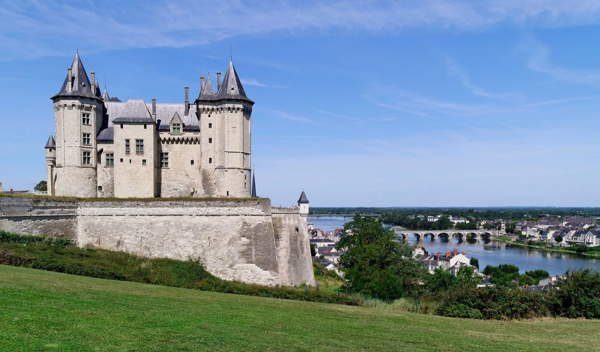 Photo showing: The Chateau near the Loire river / Saumur, France