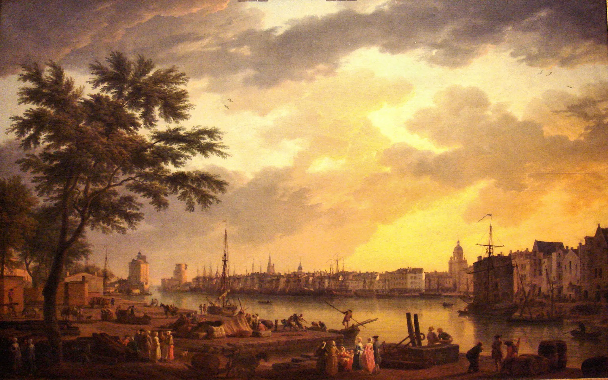 Photo showing: La Rochelle harbour in 1762.