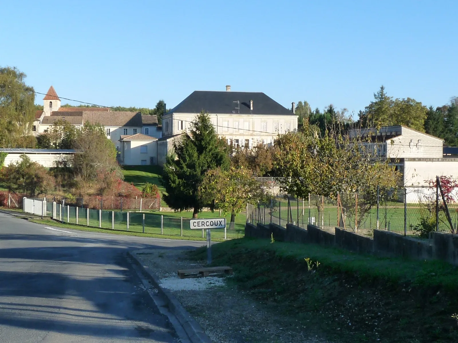 Photo showing: Vue du sud, Cercoux, Charente-Maritime, France