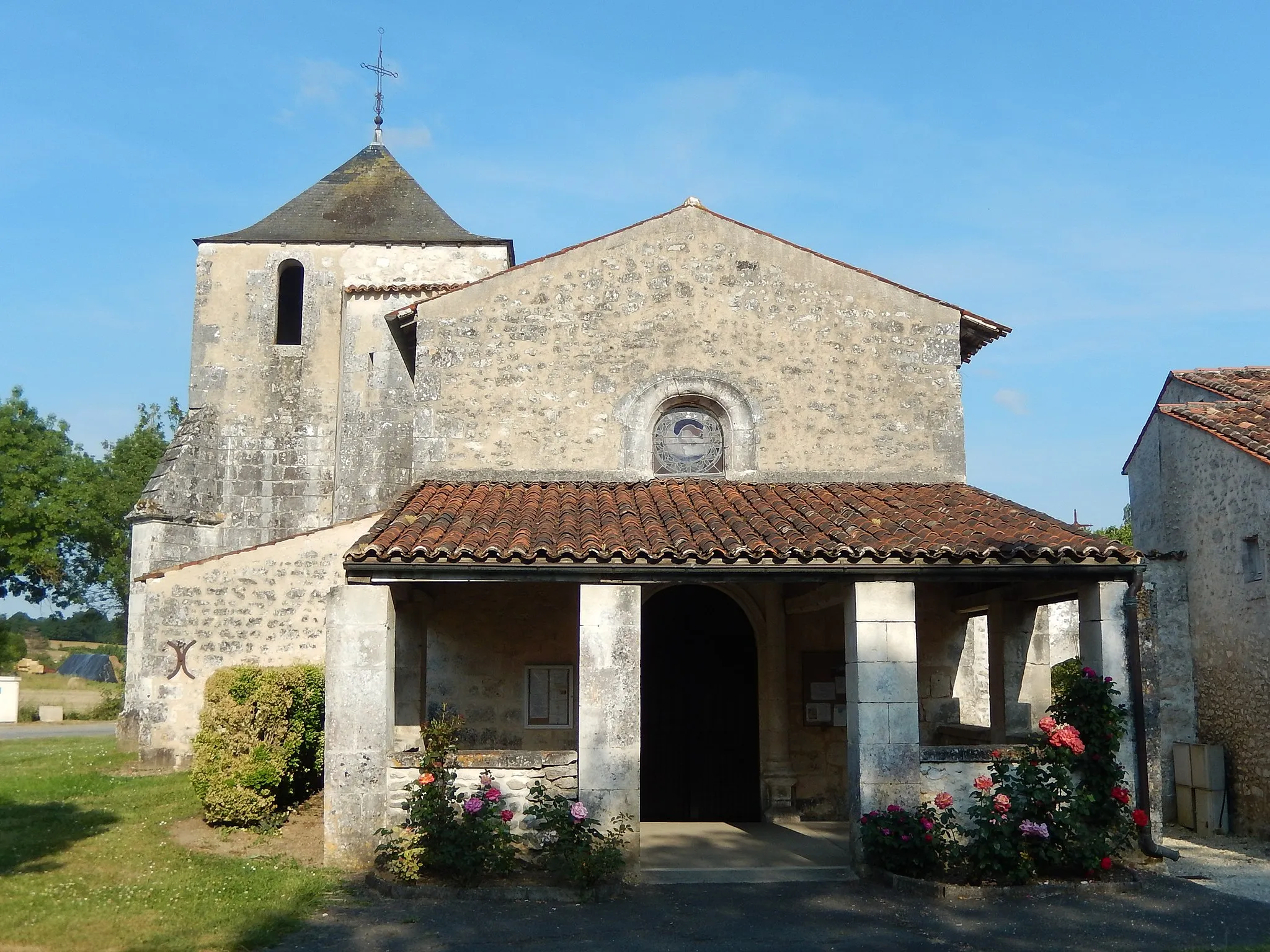 Photo showing: L'église Notre-Dame de Bussac.