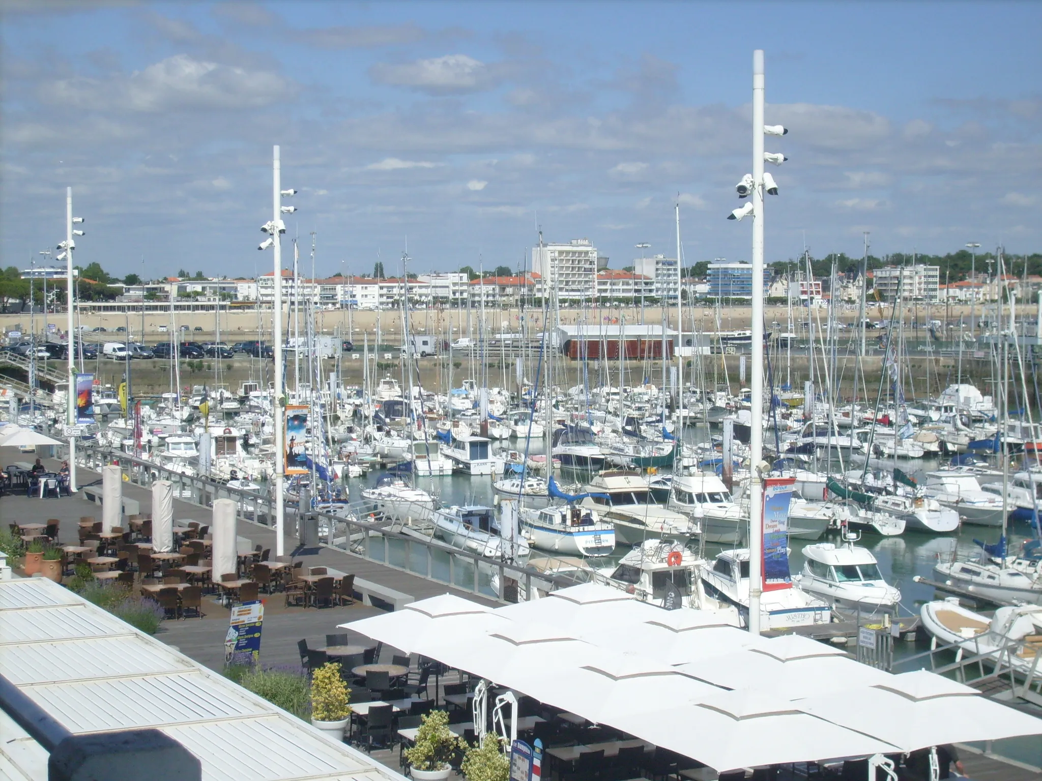 Photo showing: Vue du port de Royan