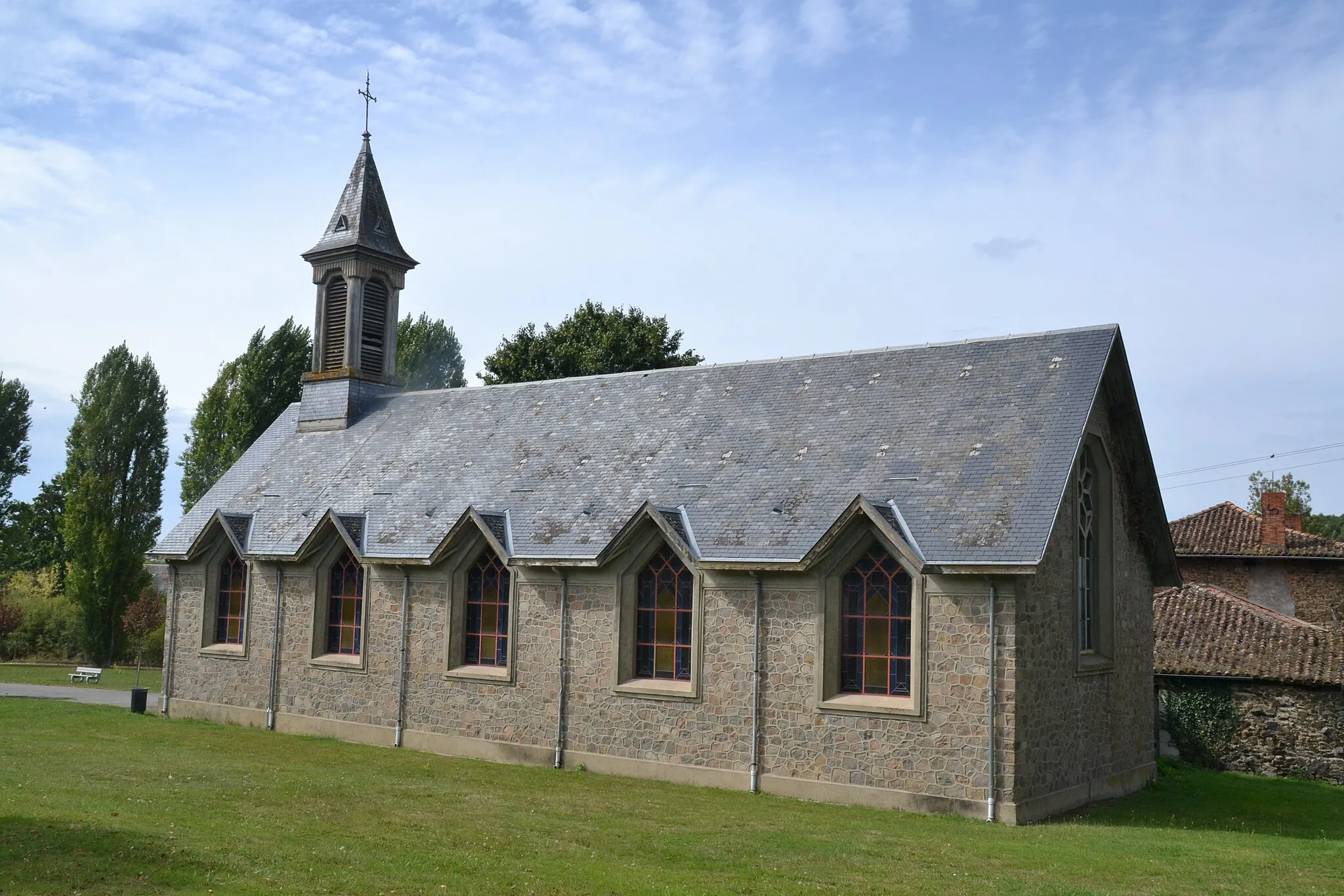 Photo showing: Église Notre-Dame-des-Anges de Saillat-sur-Vienne (Haute-Vienne, France).