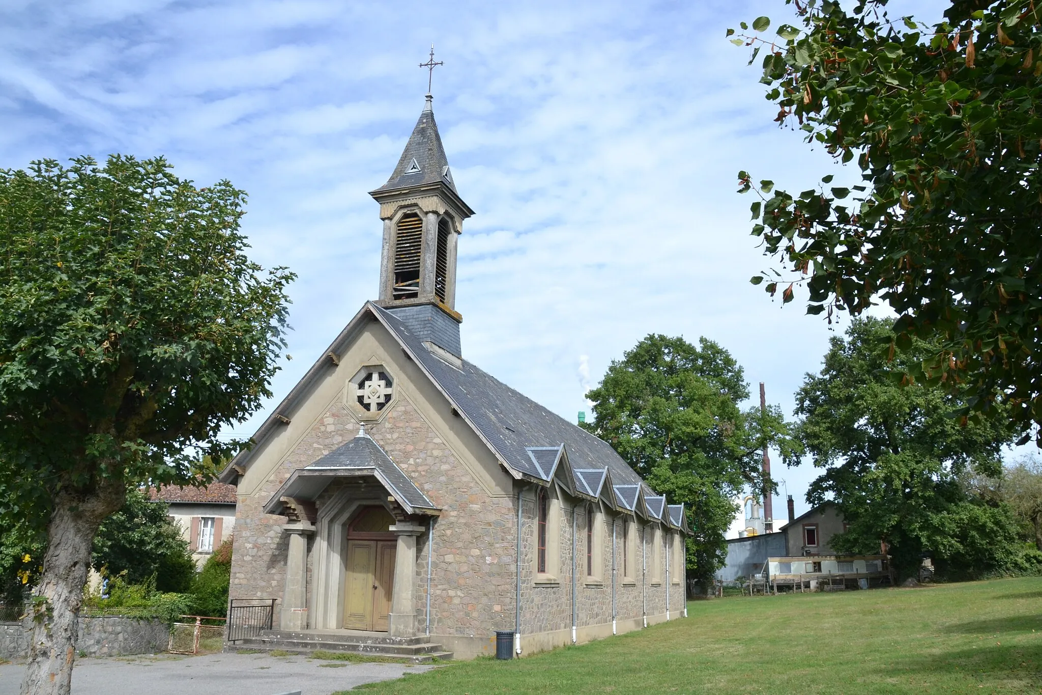 Photo showing: Église Notre-Dame-des-Anges de Saillat-sur-Vienne (Haute-Vienne, France).