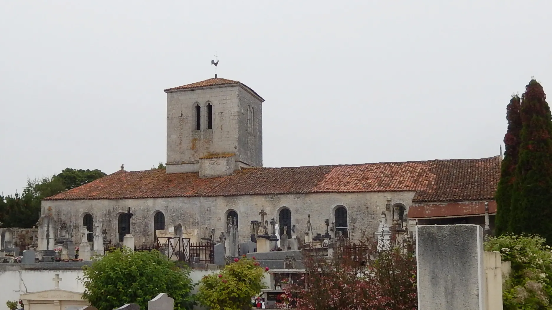 Photo showing: L'église de Saint-Nazaire-sur-Charente (Charente-Maritime, France).