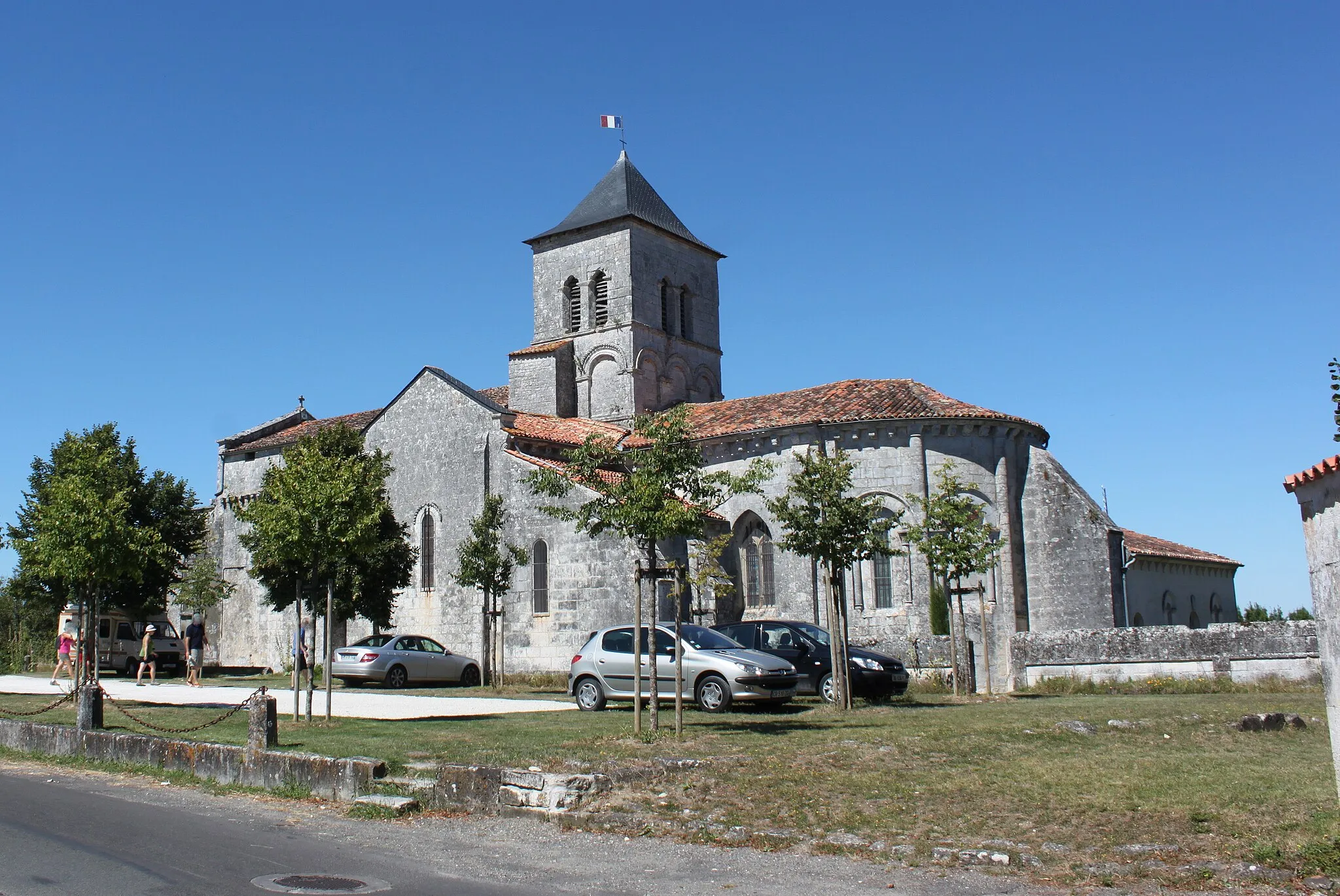 Photo showing: Église Saint-Saturnin-de-Séchaud, Saint-Saturnin, Fr-17-Port-d'Envaux.