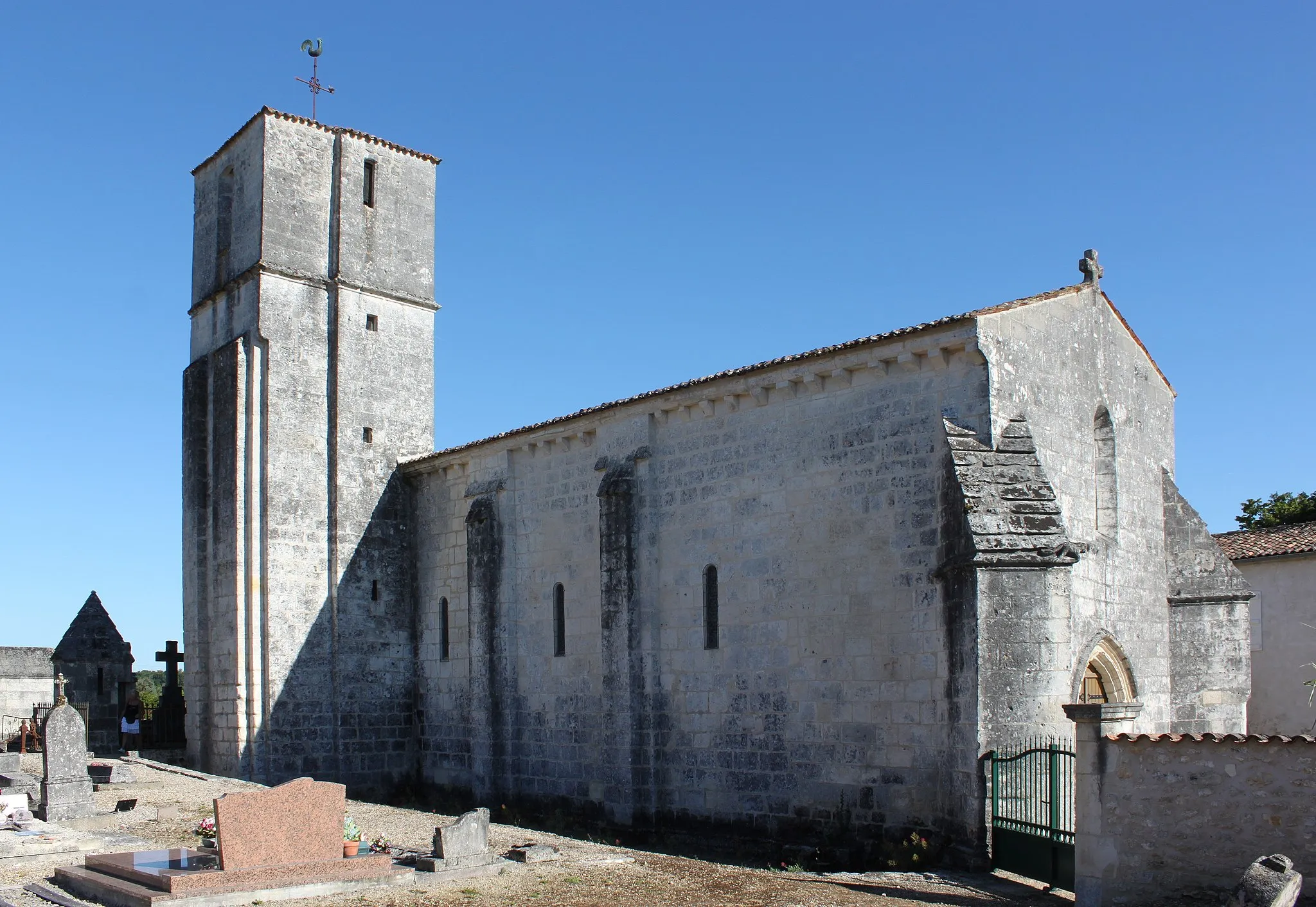 Photo showing: Église Sainte-Marie-de-l'Assomption, Fr-17-Vénérand.