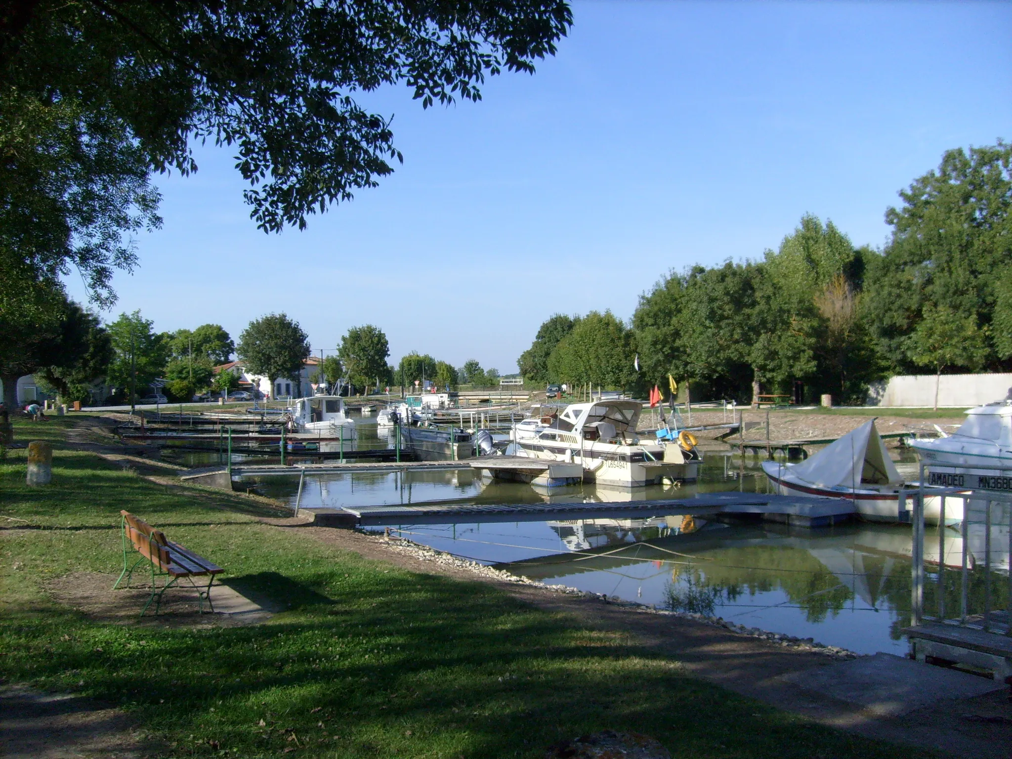 Photo showing: Port des Monards à Barzan