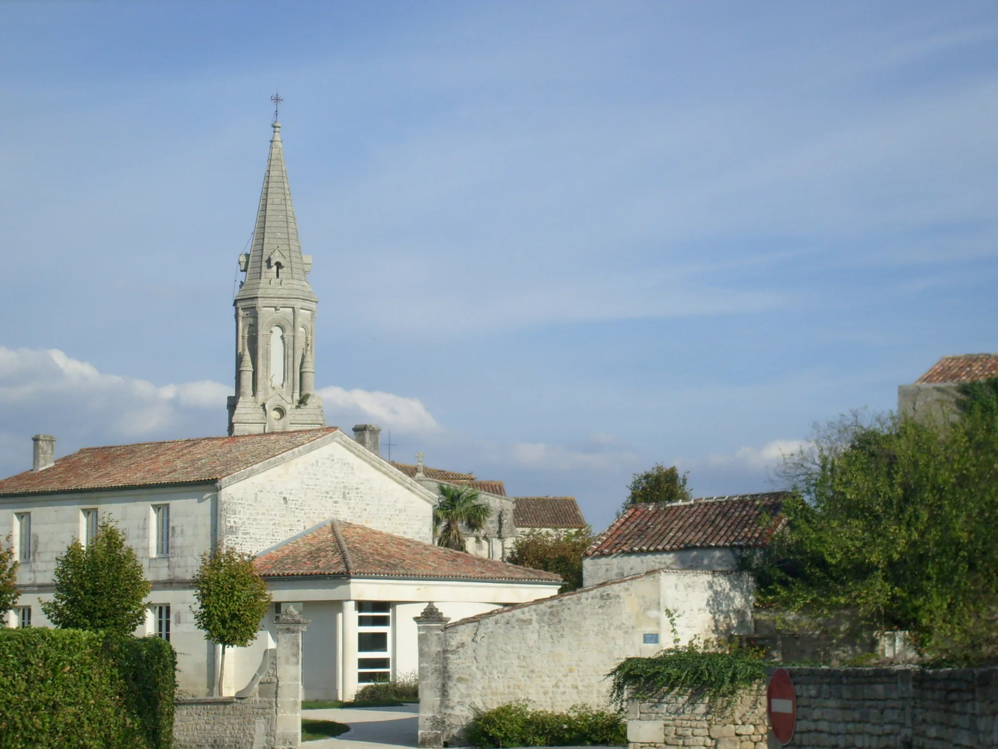 Photo showing: Le village de Tesson, en Charente-Maritime