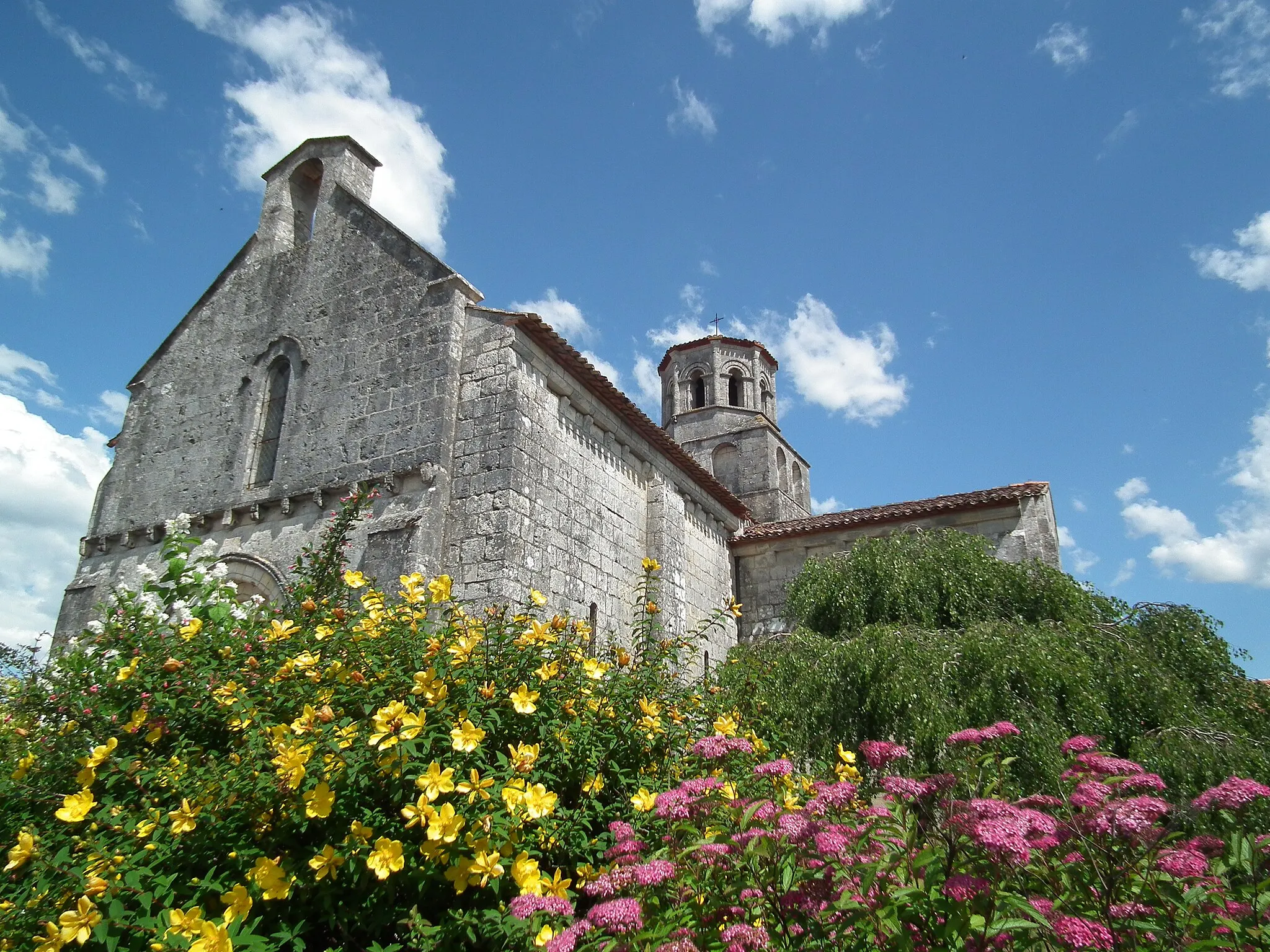 Photo showing: L'église de Thaims