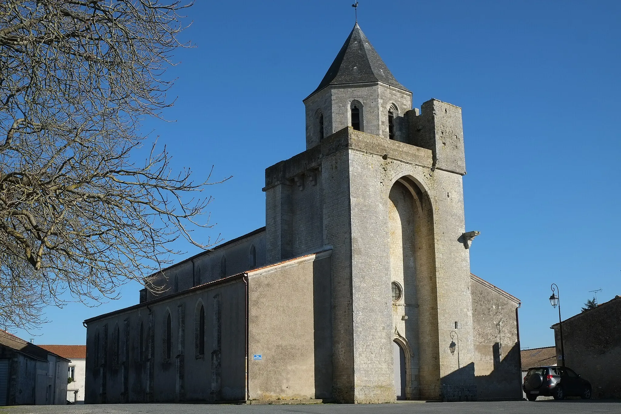 Photo showing: Église Notre-Dame de l'Assomption Thairé Charente-Maritime France