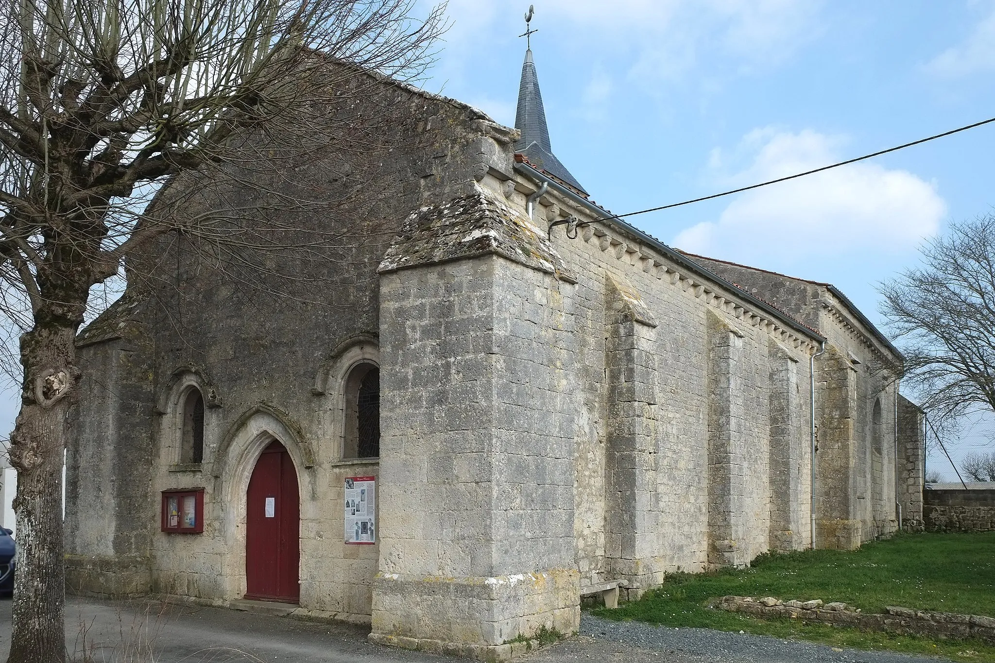 Photo showing: Église Saint-Pierre Landrais Charente-Maritime France