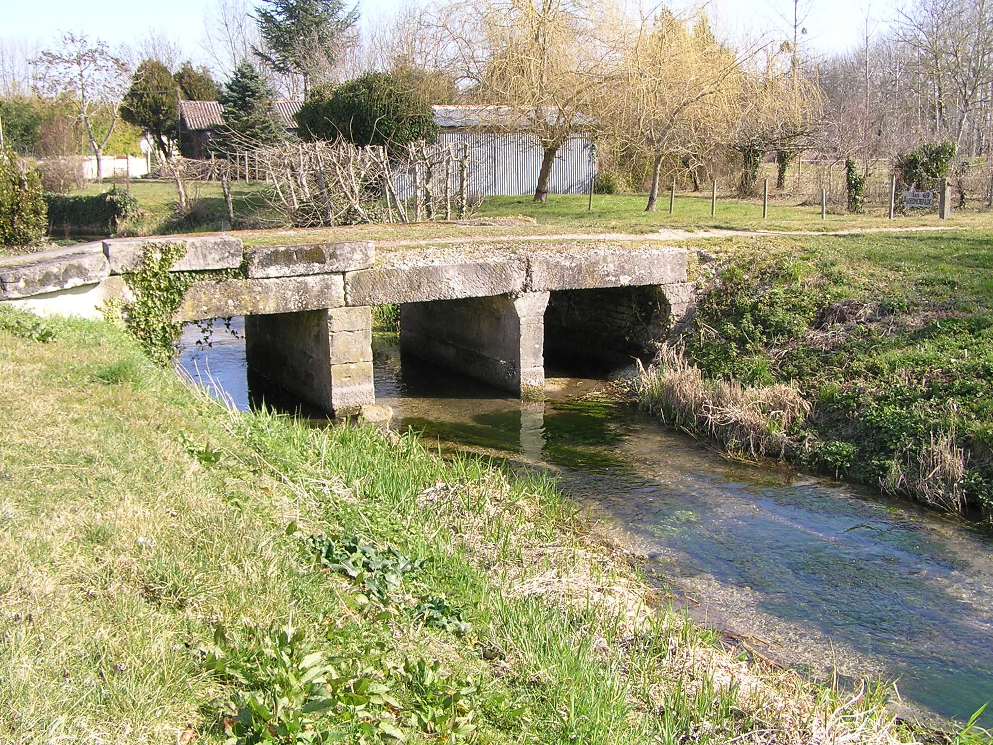 Photo showing: Bras de l'Antenne dans Prignac