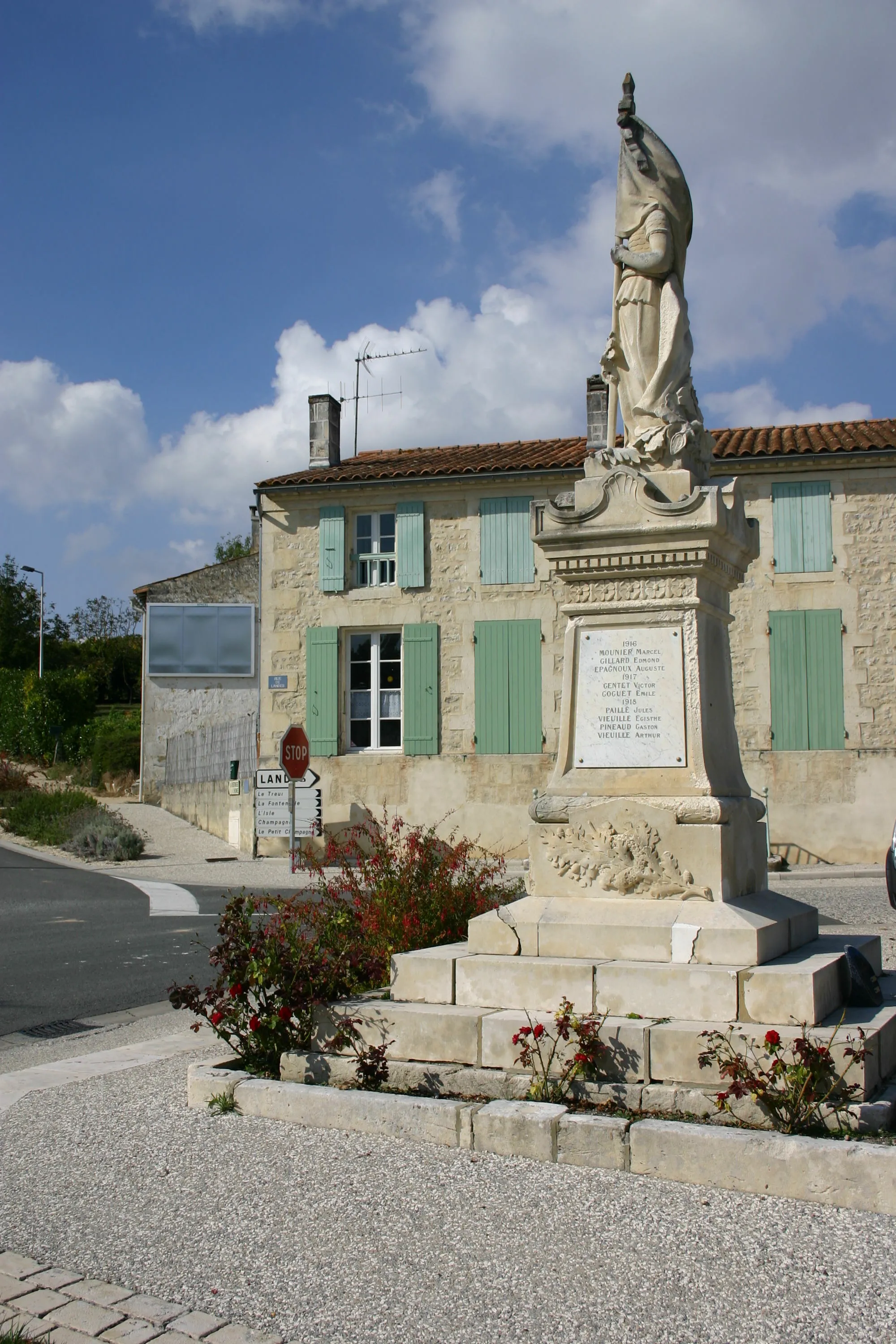 Photo showing: Monument aux morts de Torxé