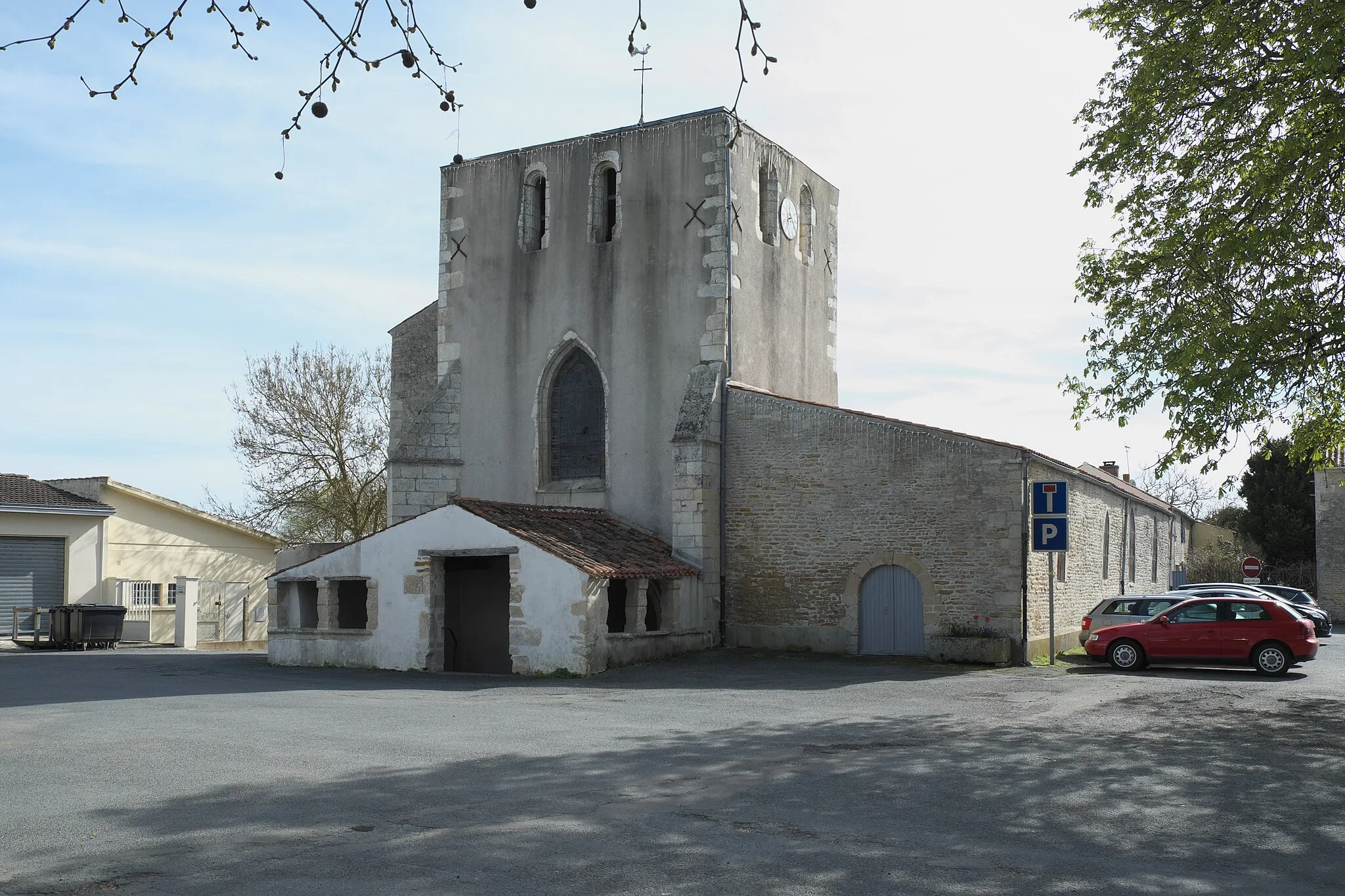 Photo showing: Katholische Kirche Saint-Hilaire in Champagné-les-Marais im Département Vendée (Pays de la Loire/Frankreich)