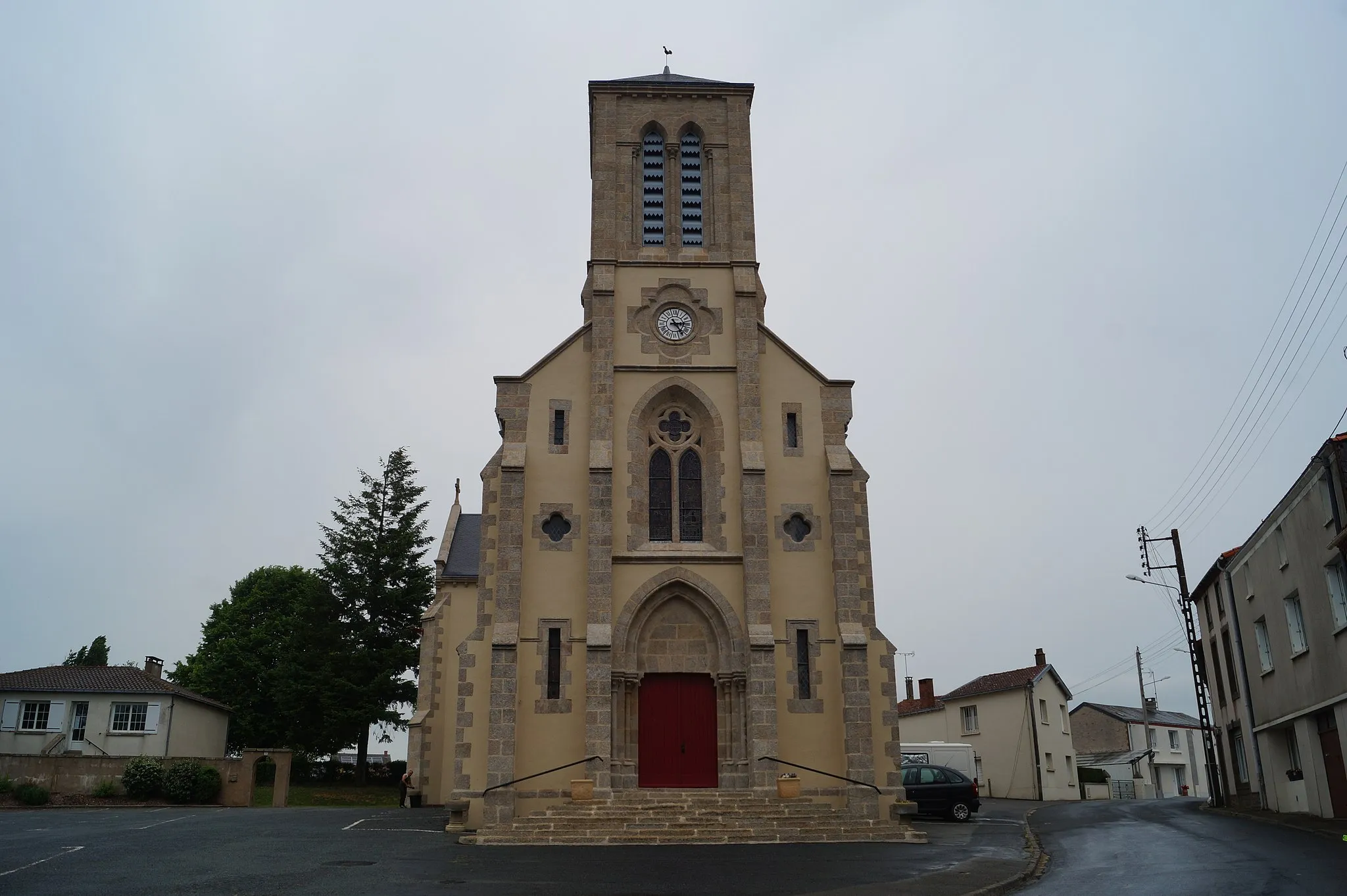 Photo showing: L’église Saint-Malo de Saint-Malô-du-Bois.