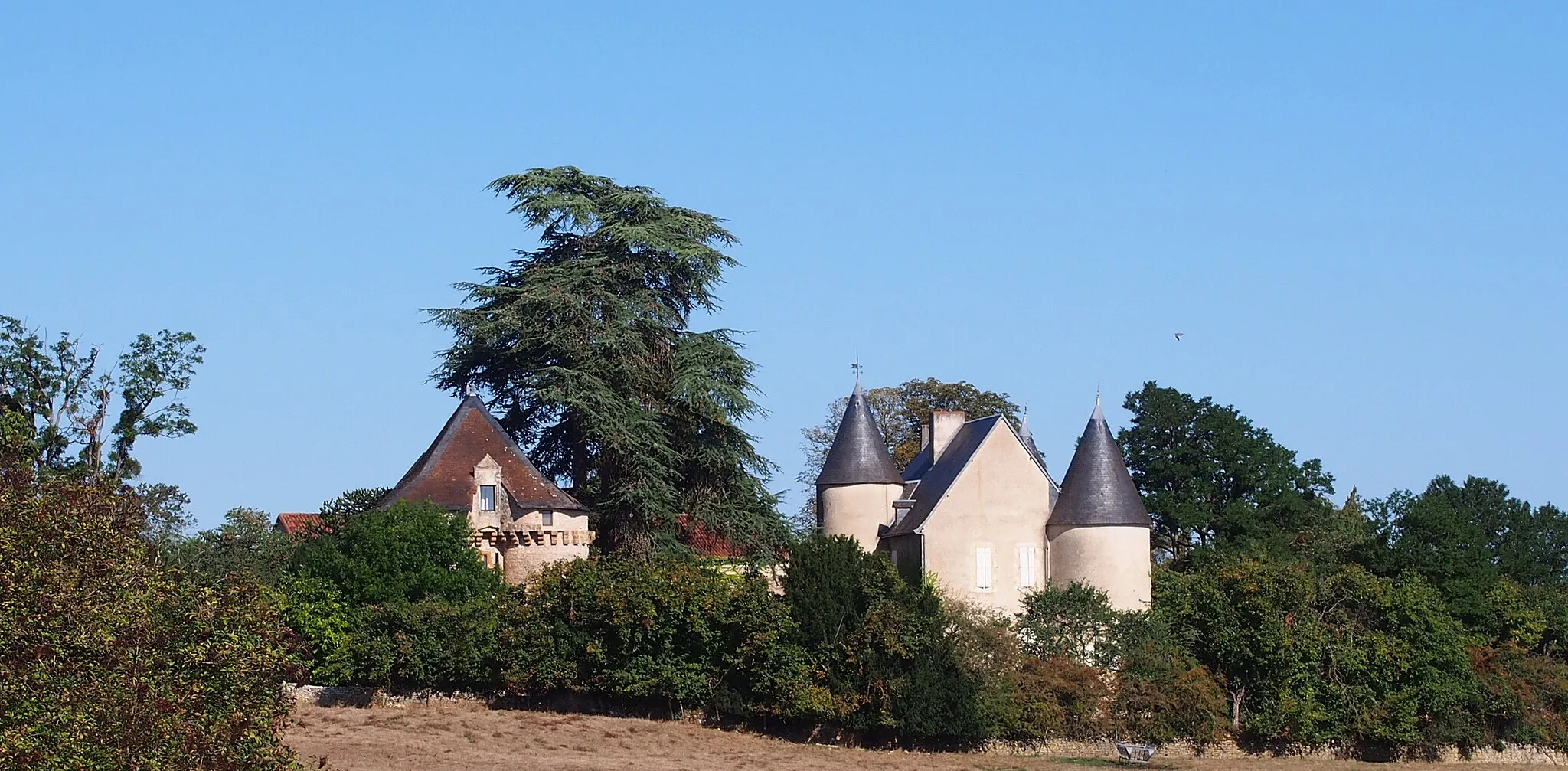 Photo showing: Mauprévoir (Nouvelle-Aquitaine, France). Le château.