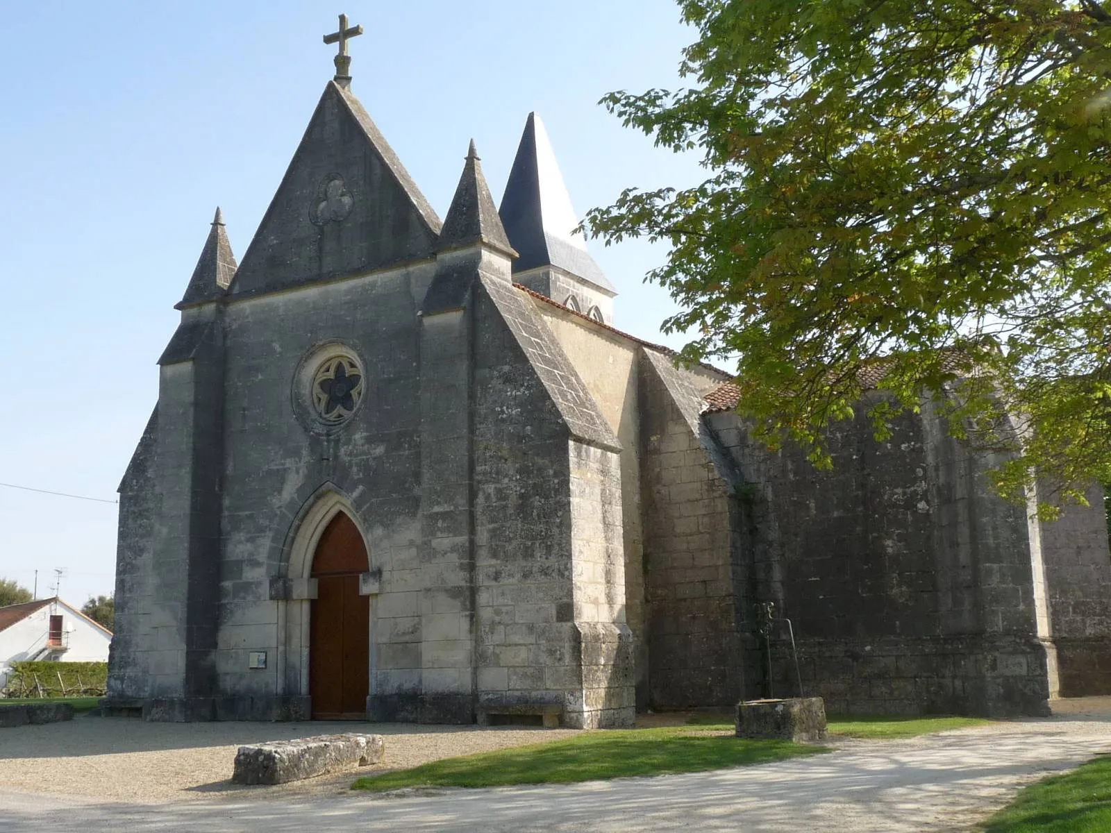 Photo showing: église de Mainxe, Charente, France