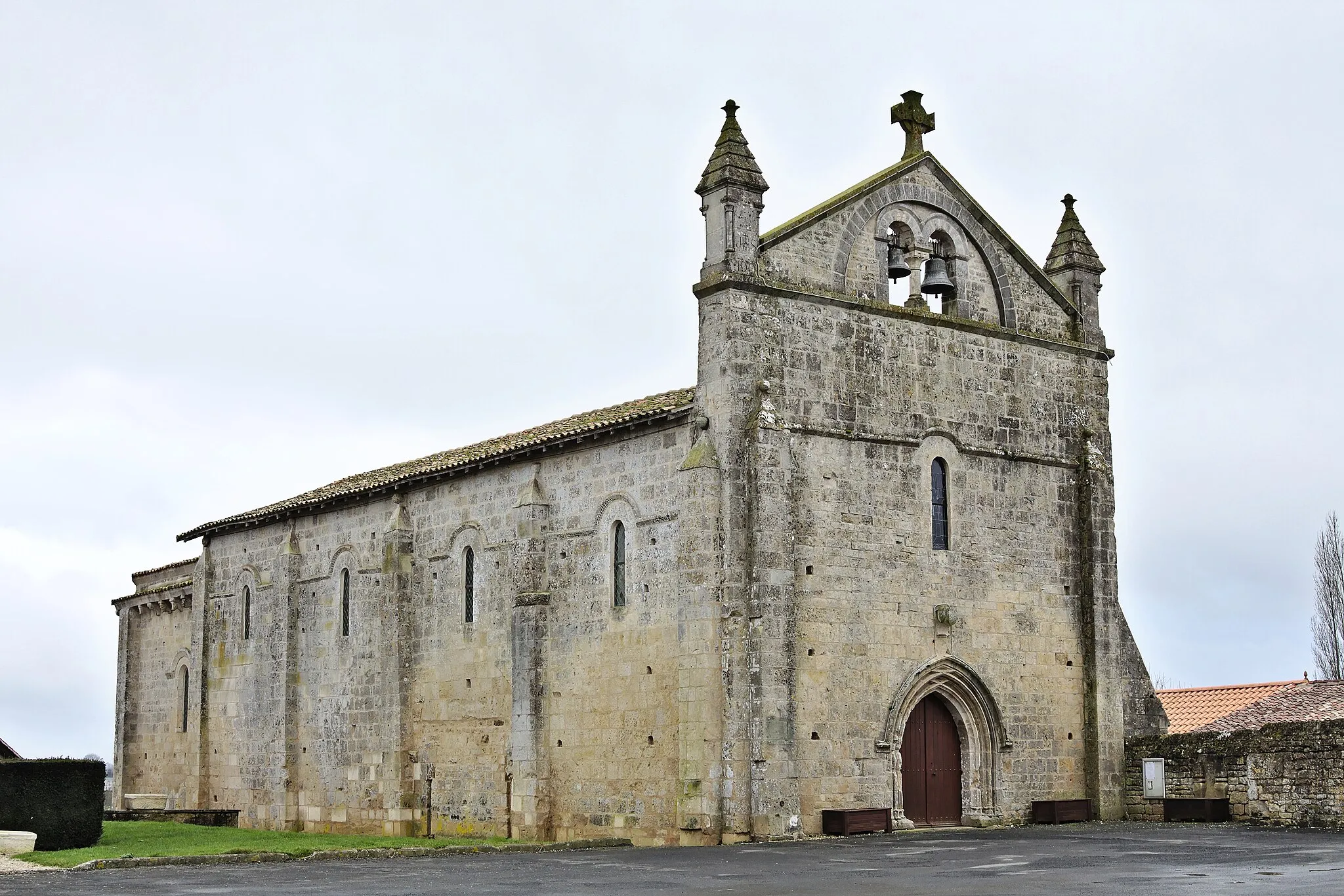 Photo showing: Église Saint-Léger-lès-Melle, Saint-Léger-de-la-Martinière