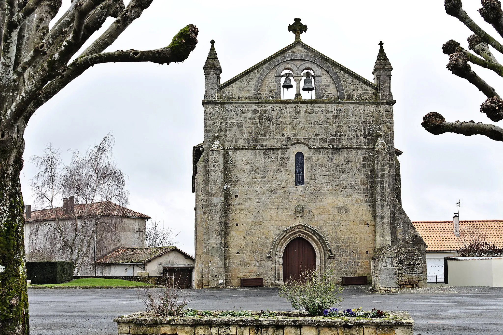 Photo showing: Église Saint-Léger-lès-Melle, Saint-Léger-de-la-Martinière