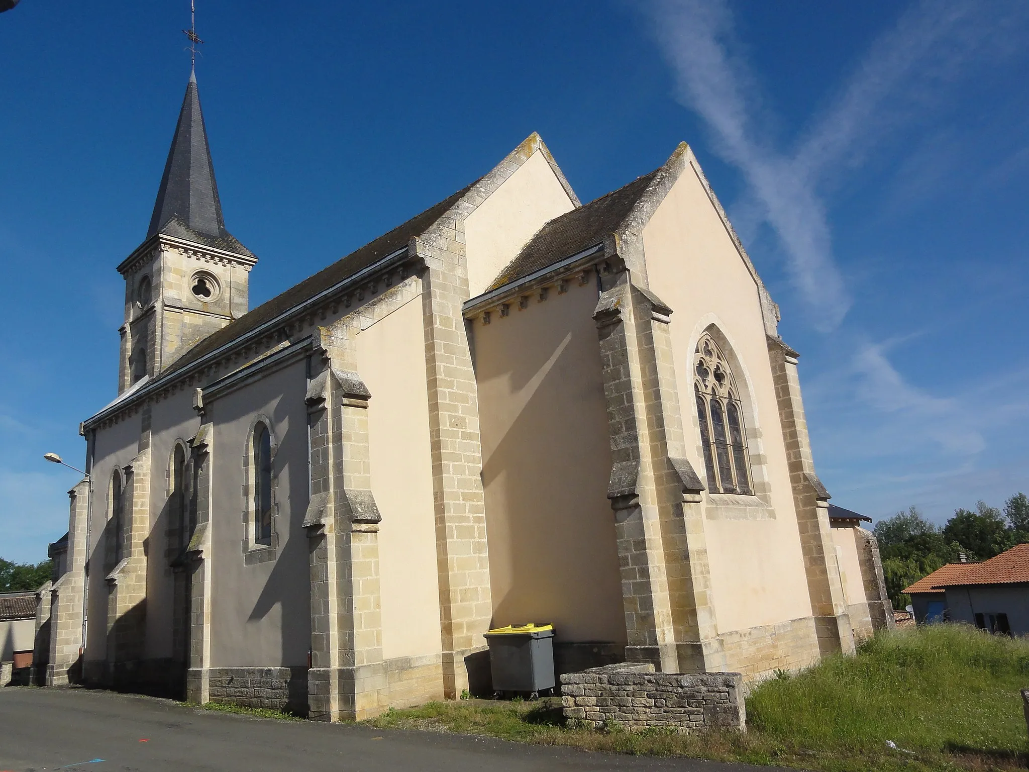 Photo showing: Chey (Deux-Sèvres) église, extérieur