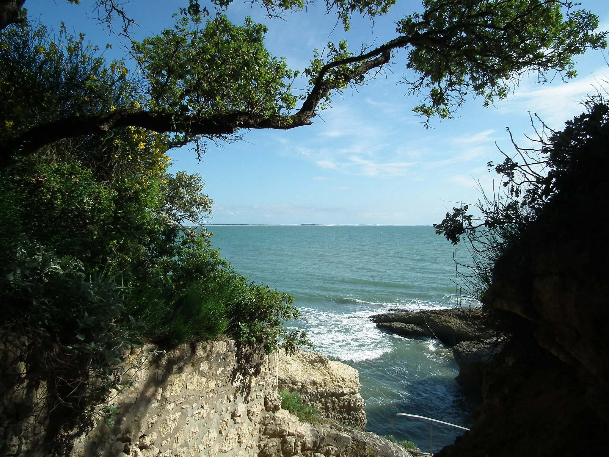 Photo showing: La côte à Saint-Palais