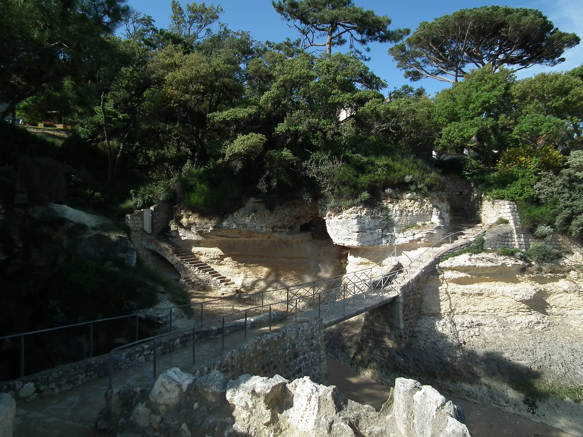 Photo showing: La côte à Saint-Palais