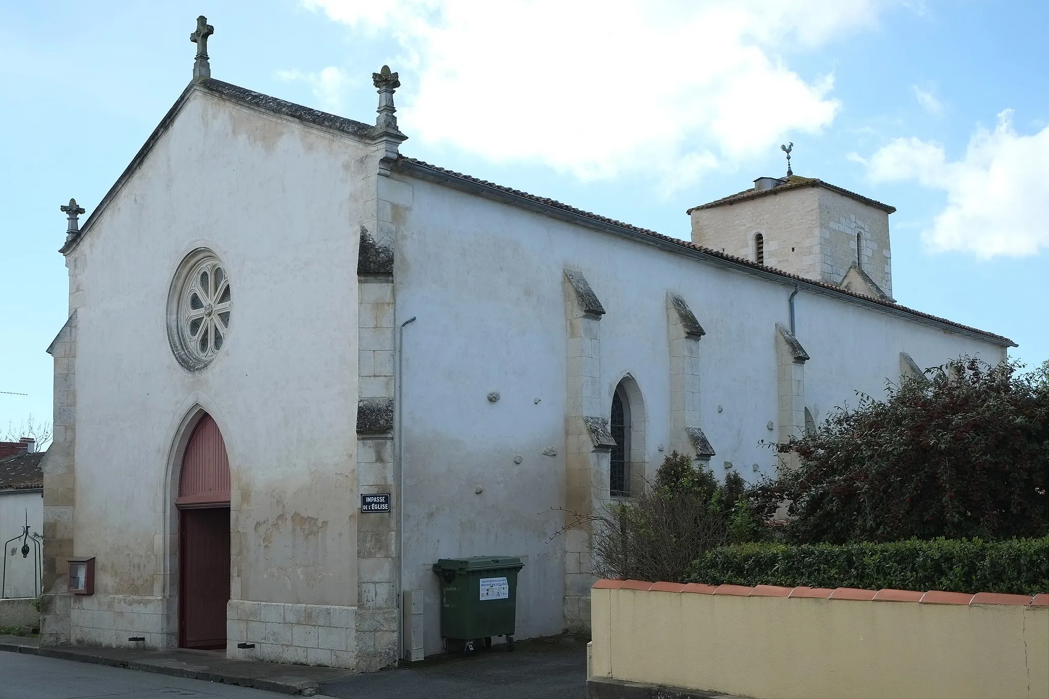 Photo showing: Église Notre-Dame-de-l'Assomption Clavette Charente-Maritime France