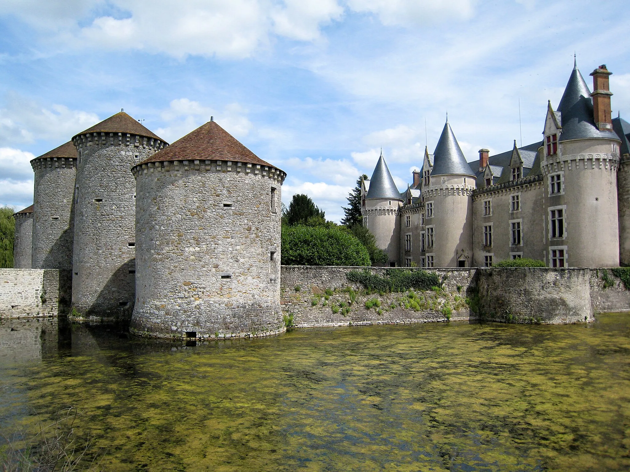 Photo showing: Chateau de Bourg-Archambault, Vienne, France