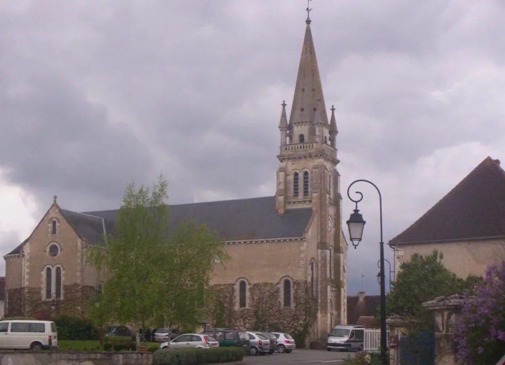 Photo showing: Église de Journet (Vienne)