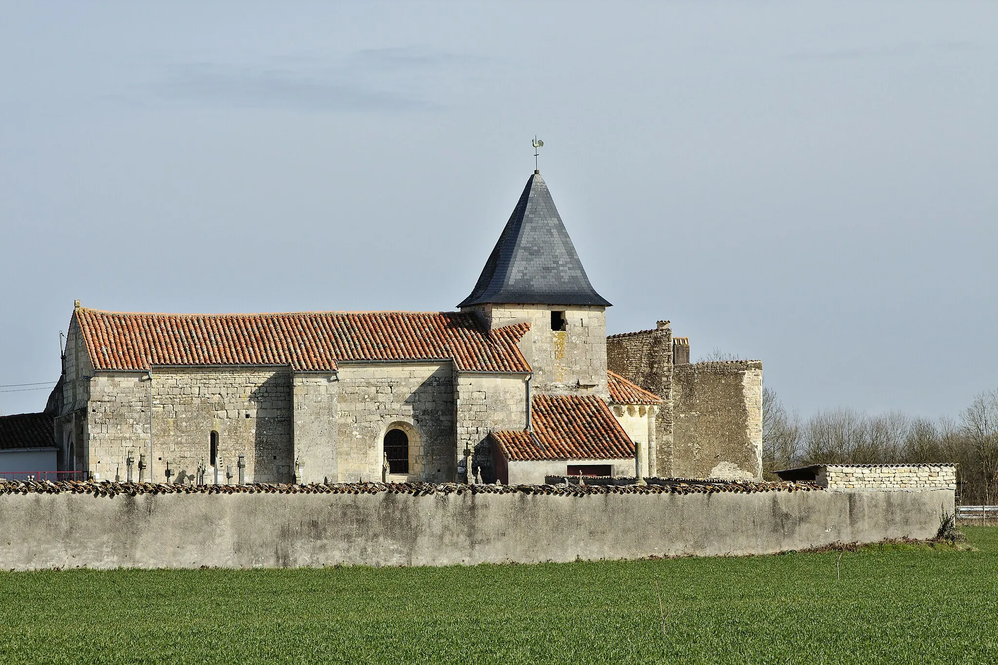 Photo showing: Église, Les Fosse, Deux-Sèvres, Poitou-Charentes, France