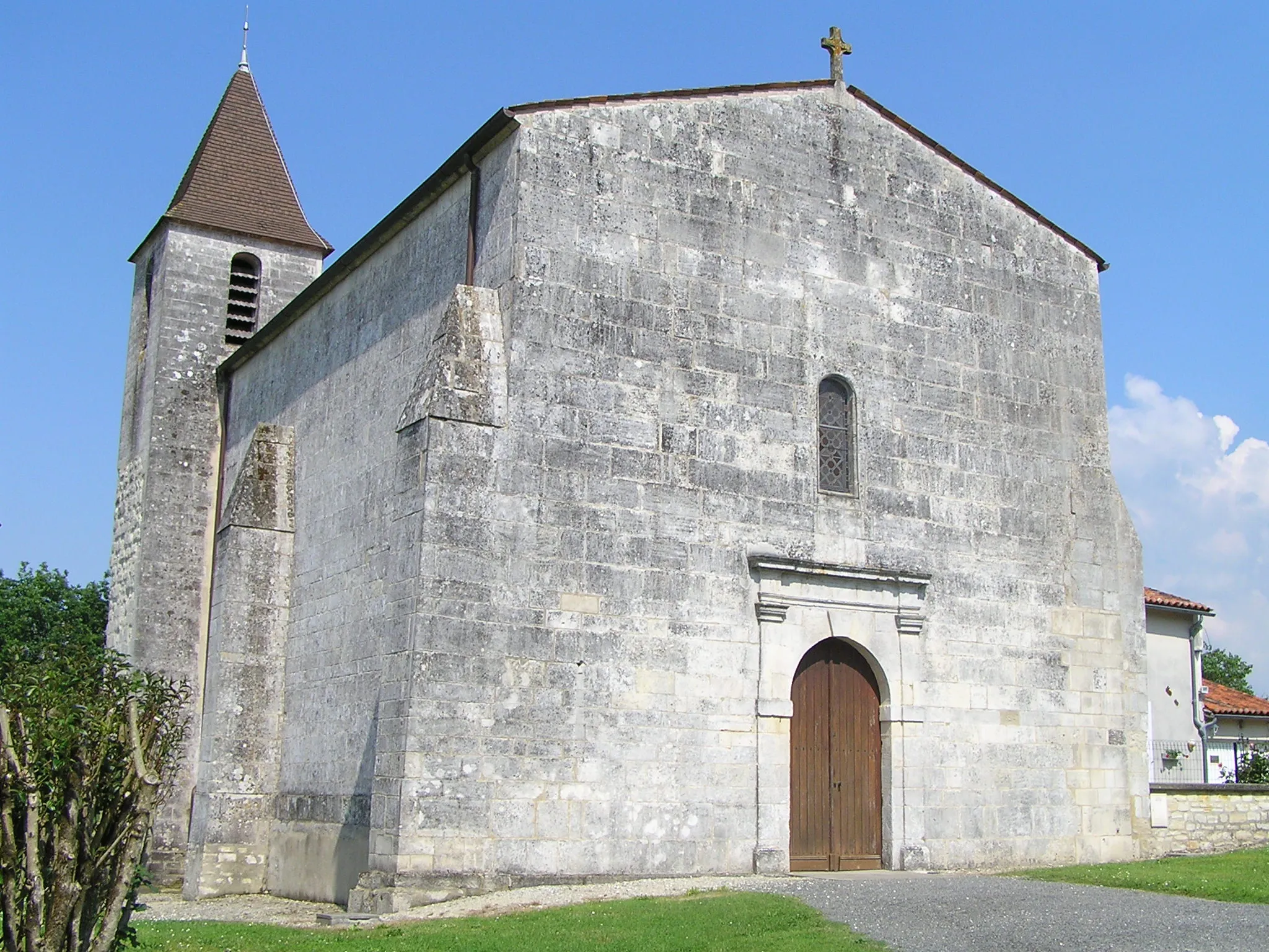 Photo showing: église de Merpins