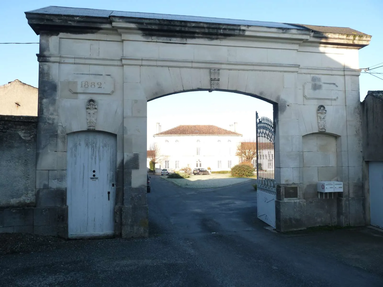 Photo showing: logis d'Angeac, Angeac-Champagne, Charente, France